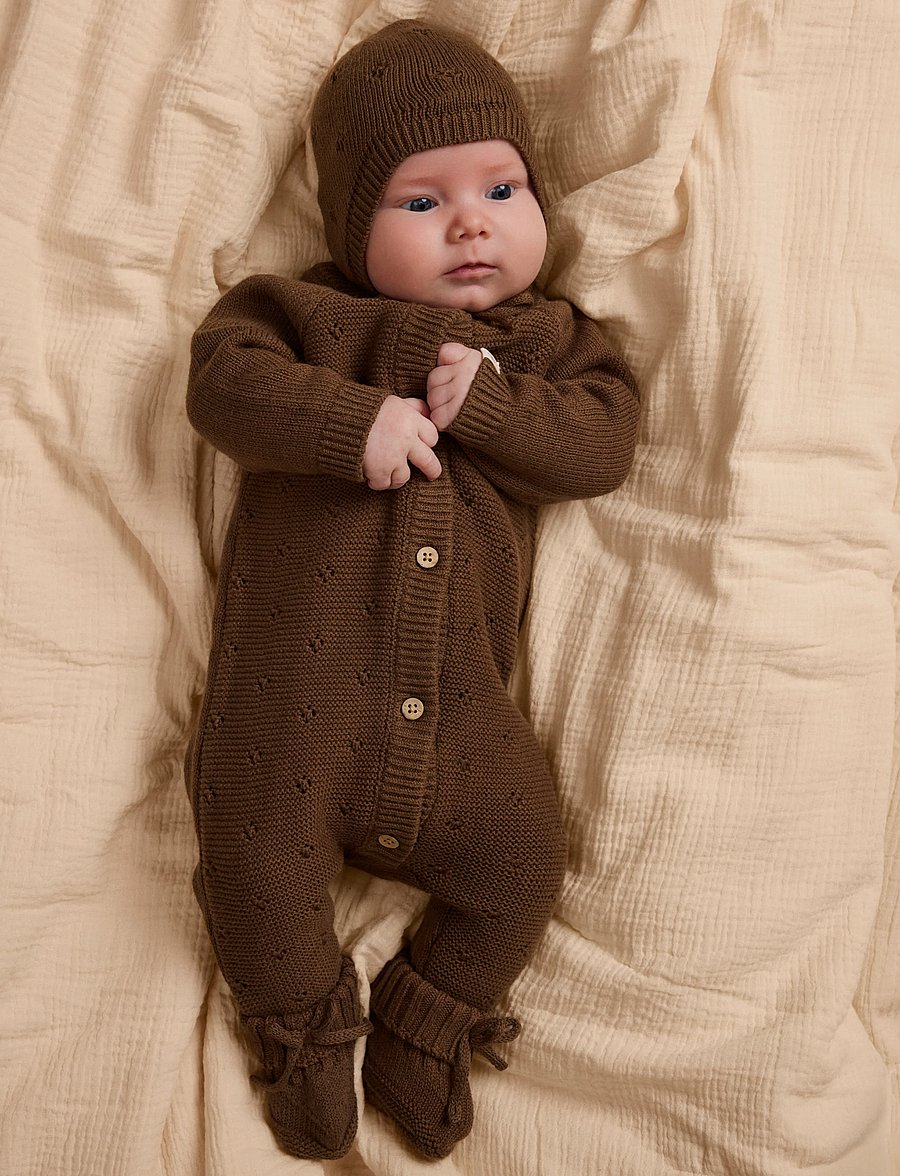 Lil'Atelier - NBNLAGUNA LS KNIT SUIT LIL - langärmelig - teak - 2