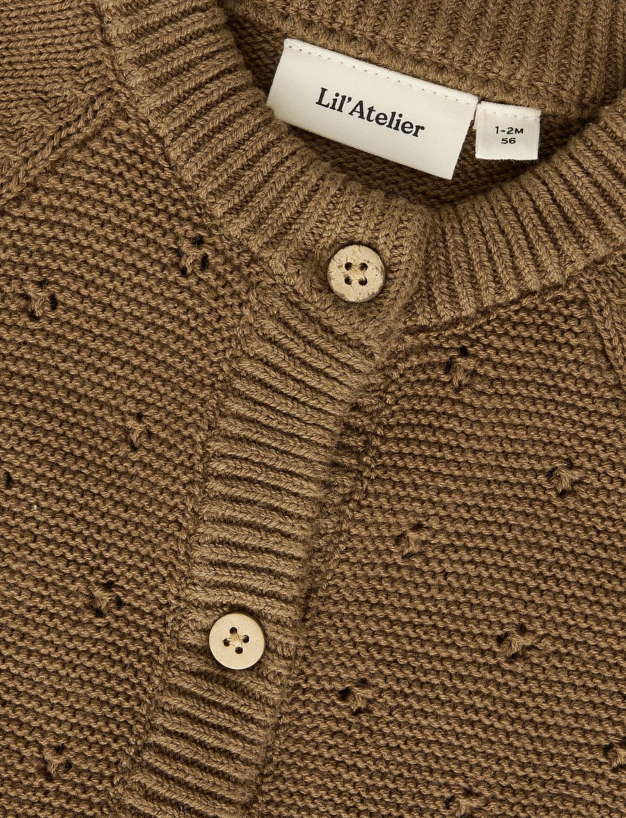 Lil'Atelier - NBNLAGUNA LS KNIT SUIT LIL - langärmelig - teak - 4