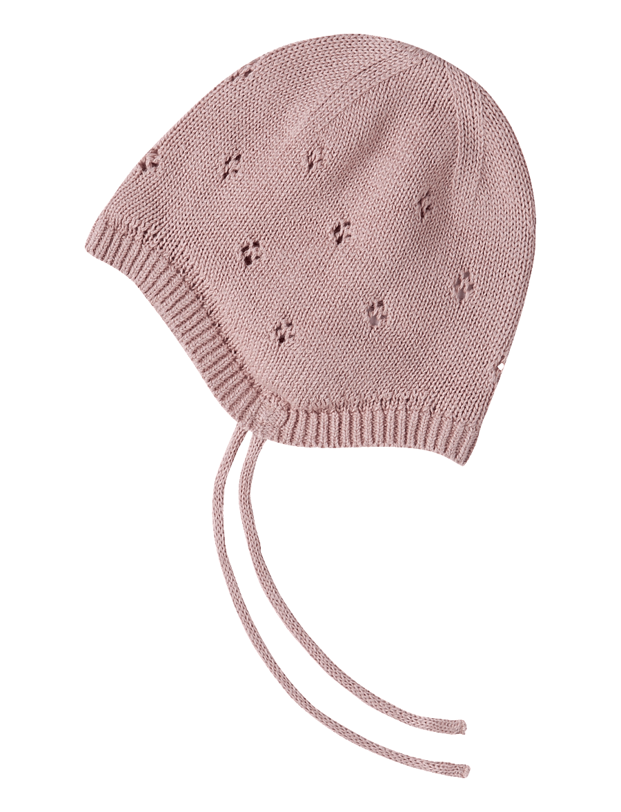 Lil'Atelier - NBNLAGUNA KNIT HAT LIL - babymützen - adobe rose - 0