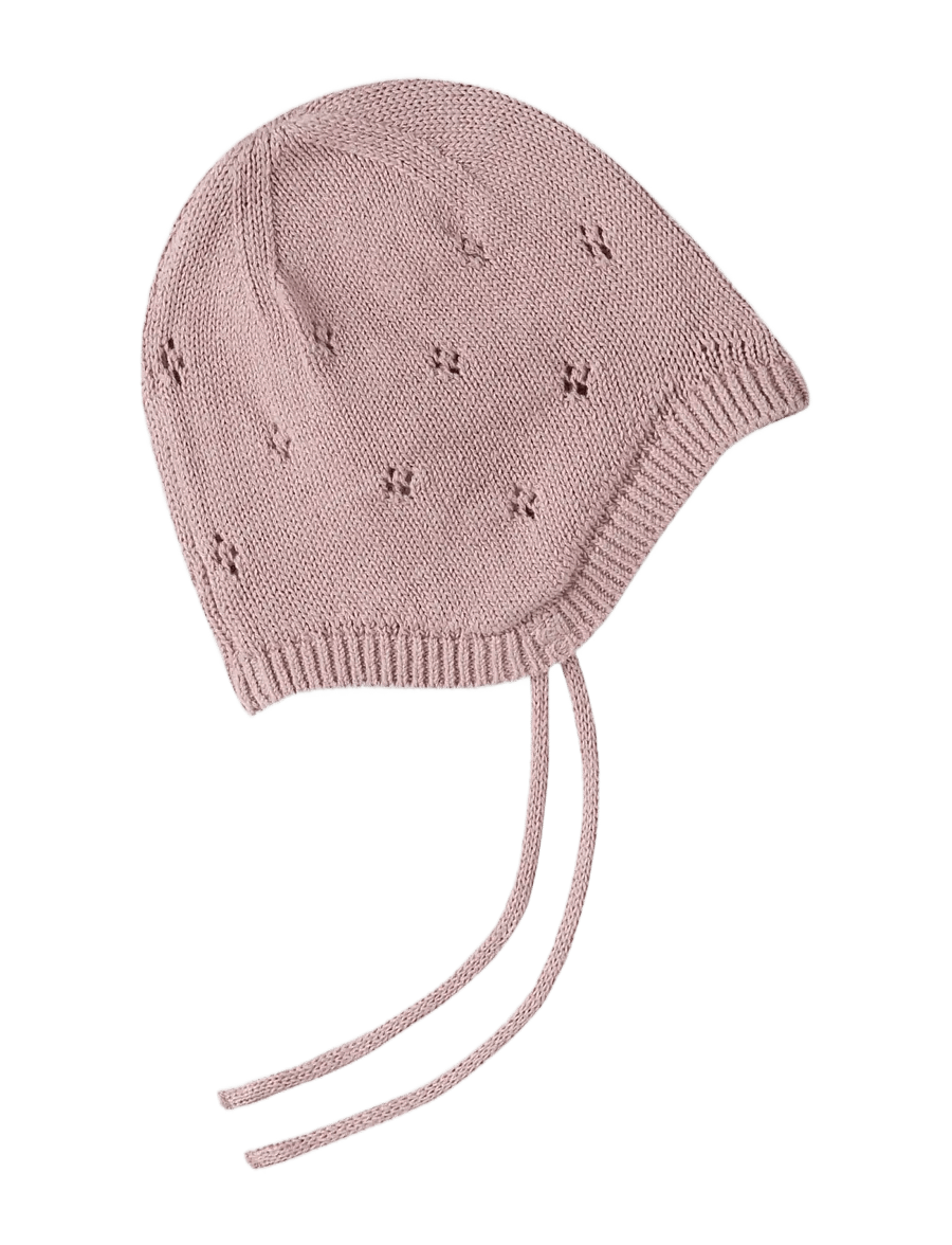 Lil'Atelier - NBNLAGUNA KNIT HAT LIL - babymützen - adobe rose - 1