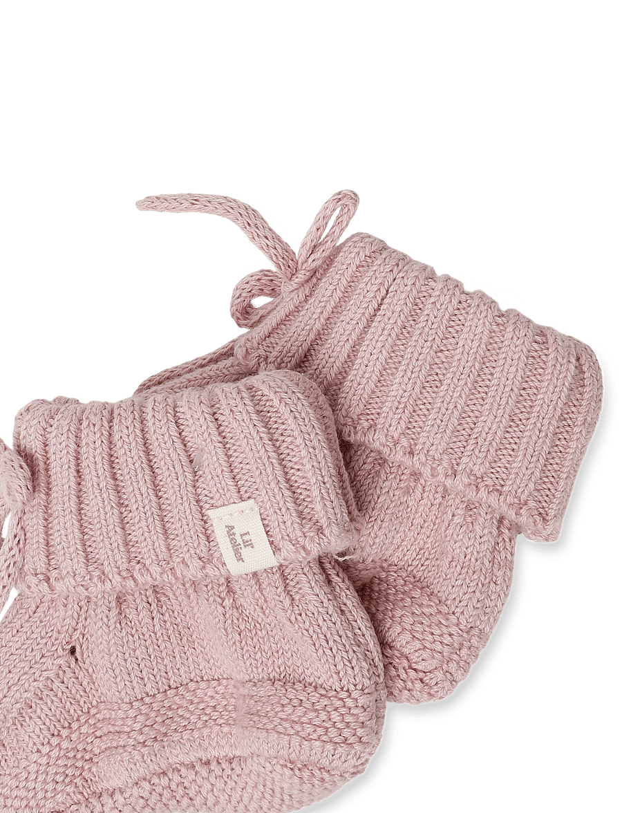 Lil'Atelier - NBNLAGUNA KNIT SLIPPERS LIL - baby-schuhe - adobe rose - 2