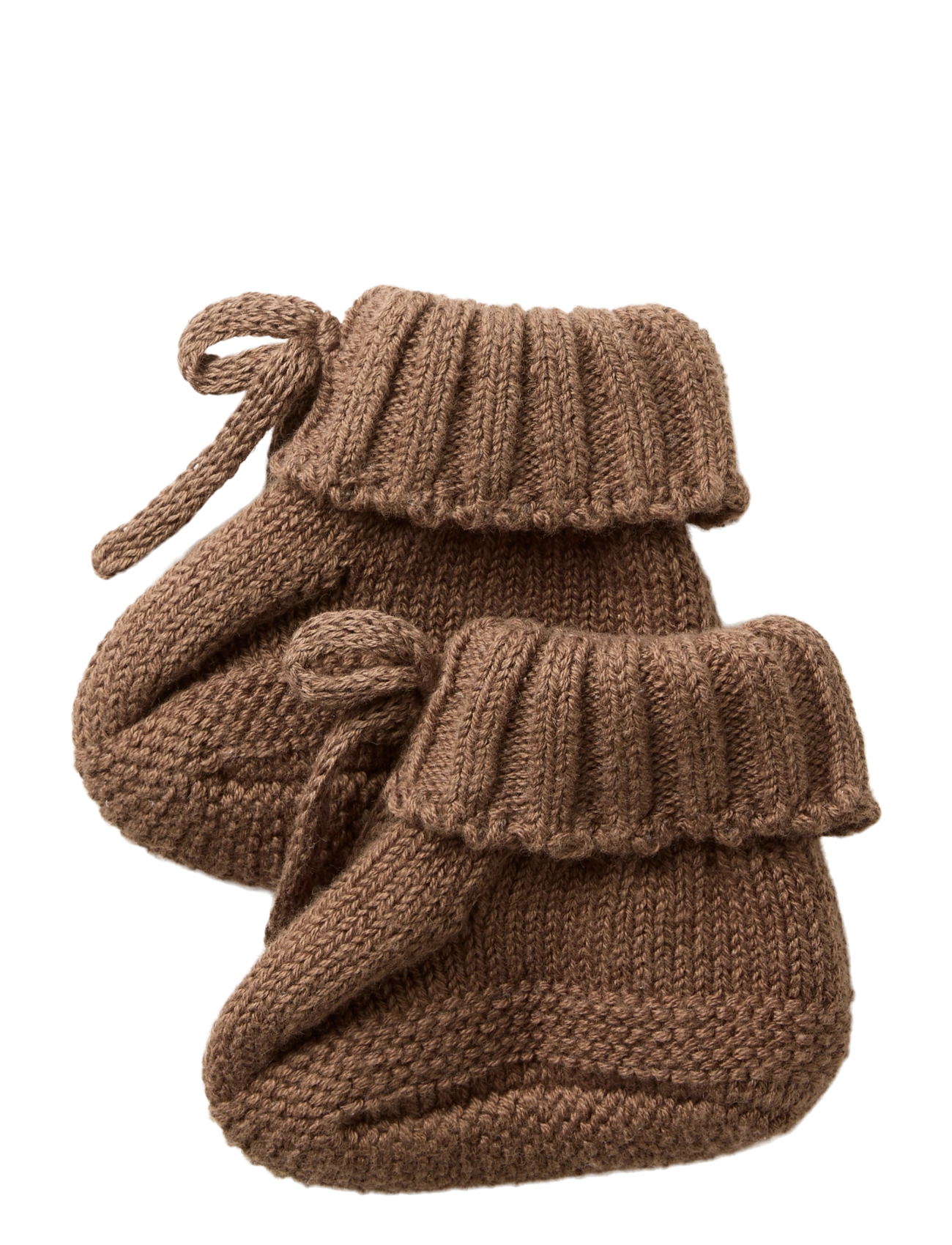 Lil'Atelier NBNLAGUNA KNIT SLIPPERS LIL - Lil'Atelier - TEAK / brown