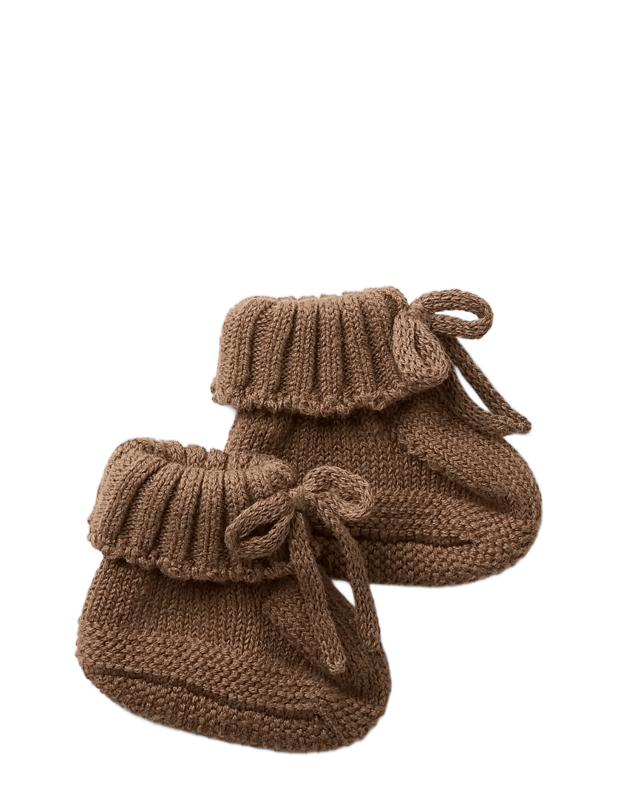 Lil'Atelier - NBNLAGUNA KNIT SLIPPERS LIL - baby-schuhe - teak - 1
