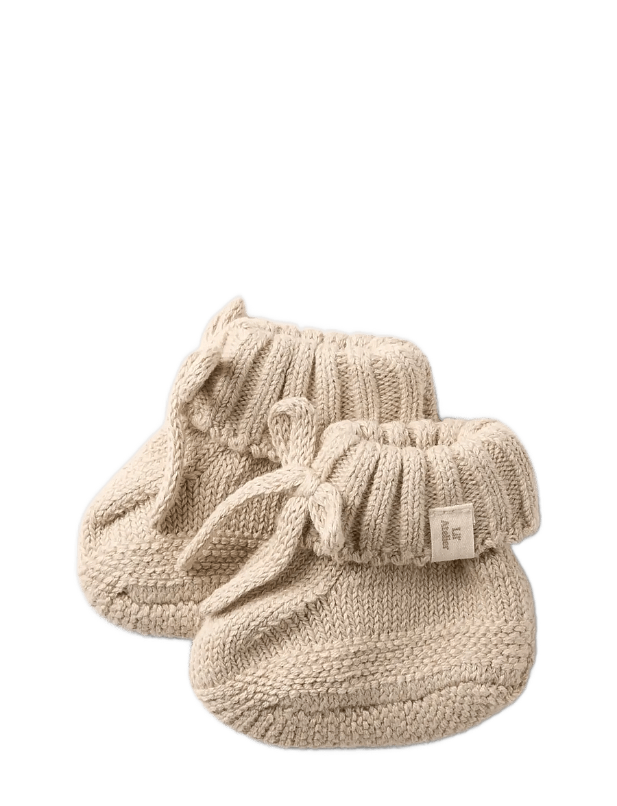 Lil'Atelier - NBNLAGUNA KNIT SLIPPERS LIL - white pepper - 0