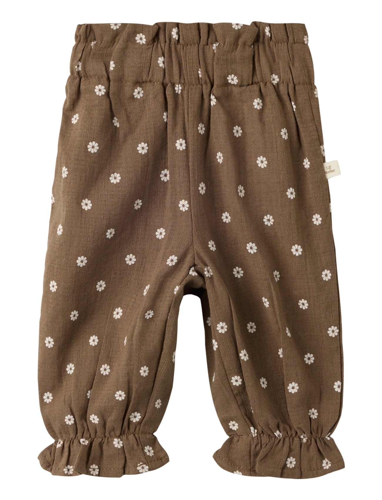 Lil'Atelier NBFHULLA LOOSE PANT LIL - Hosen - TEAK / brown