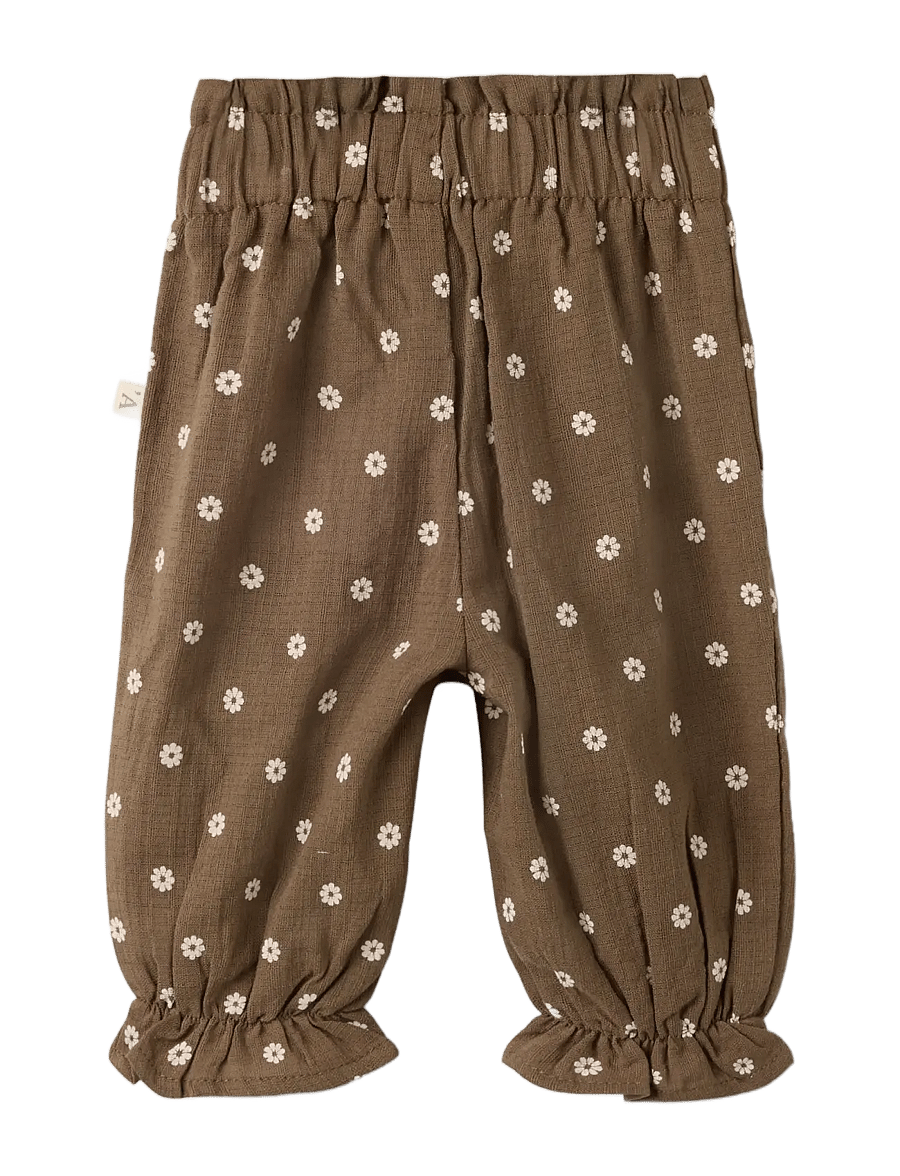 Lil'Atelier - NBFHULLA LOOSE PANT LIL - babyhosen - teak - 1