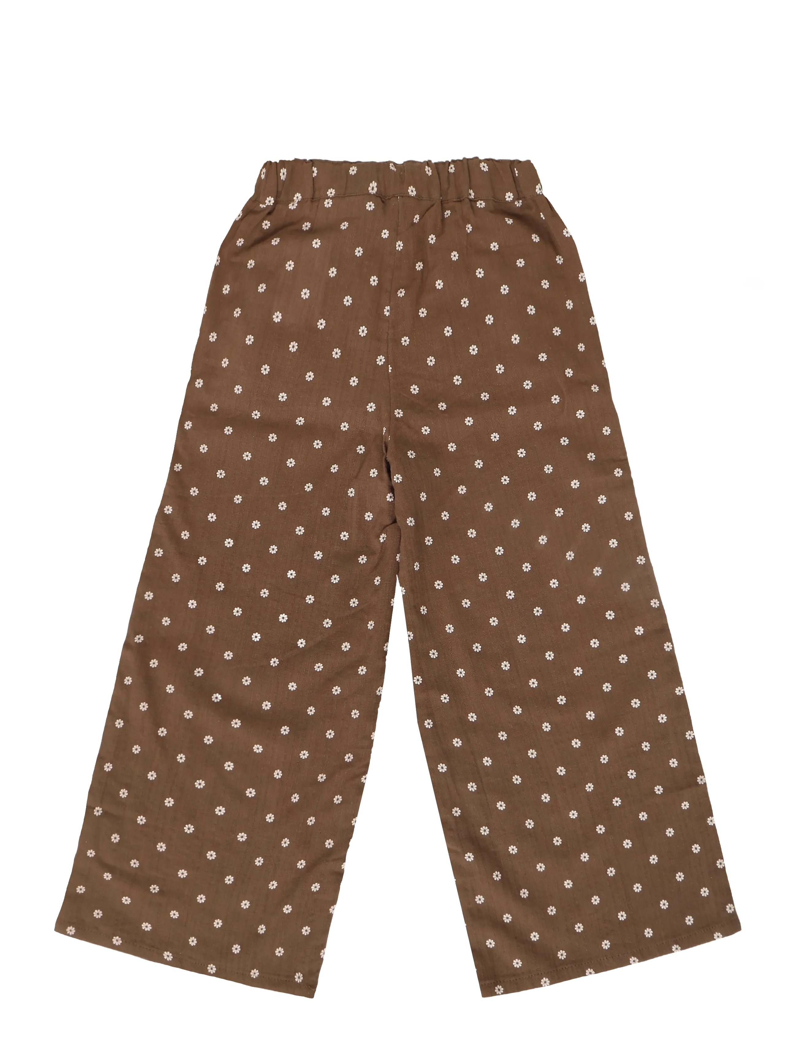 Lil'Atelier - NMFHULLA WIDE PANT LIL - sügisesed riided - teak - 1