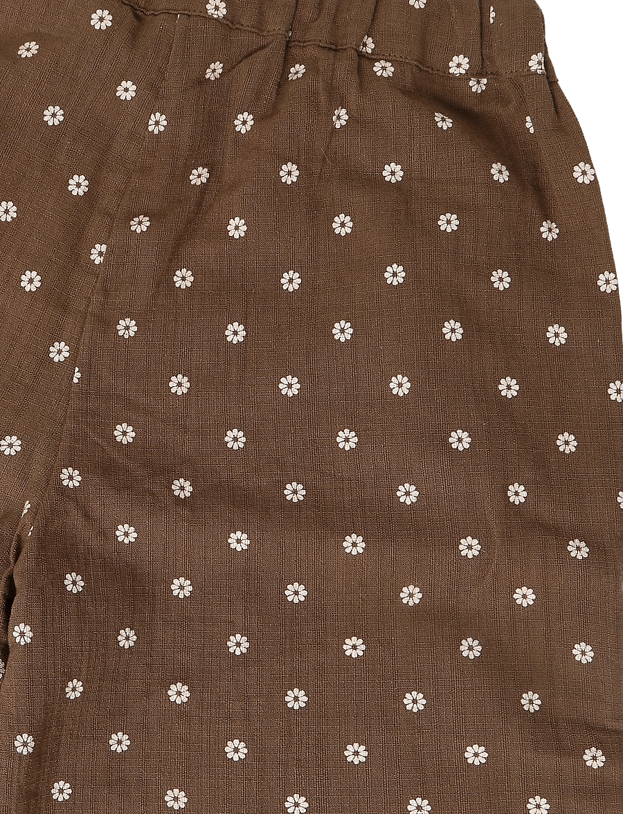 Lil'Atelier - NMFHULLA WIDE PANT LIL - beebipüksid - teak - 5