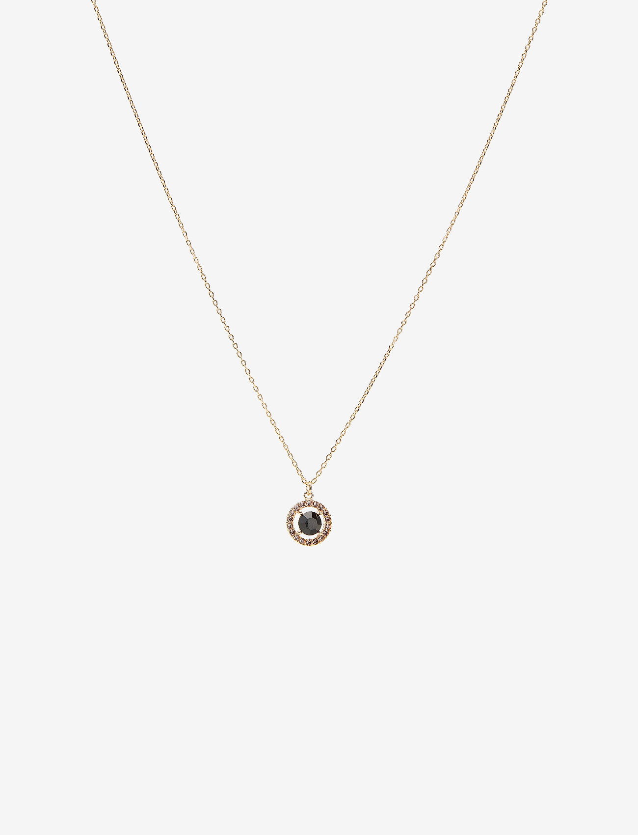 LILY AND ROSE - Miss Miranda necklace - Jet (Gold) - jet - 0