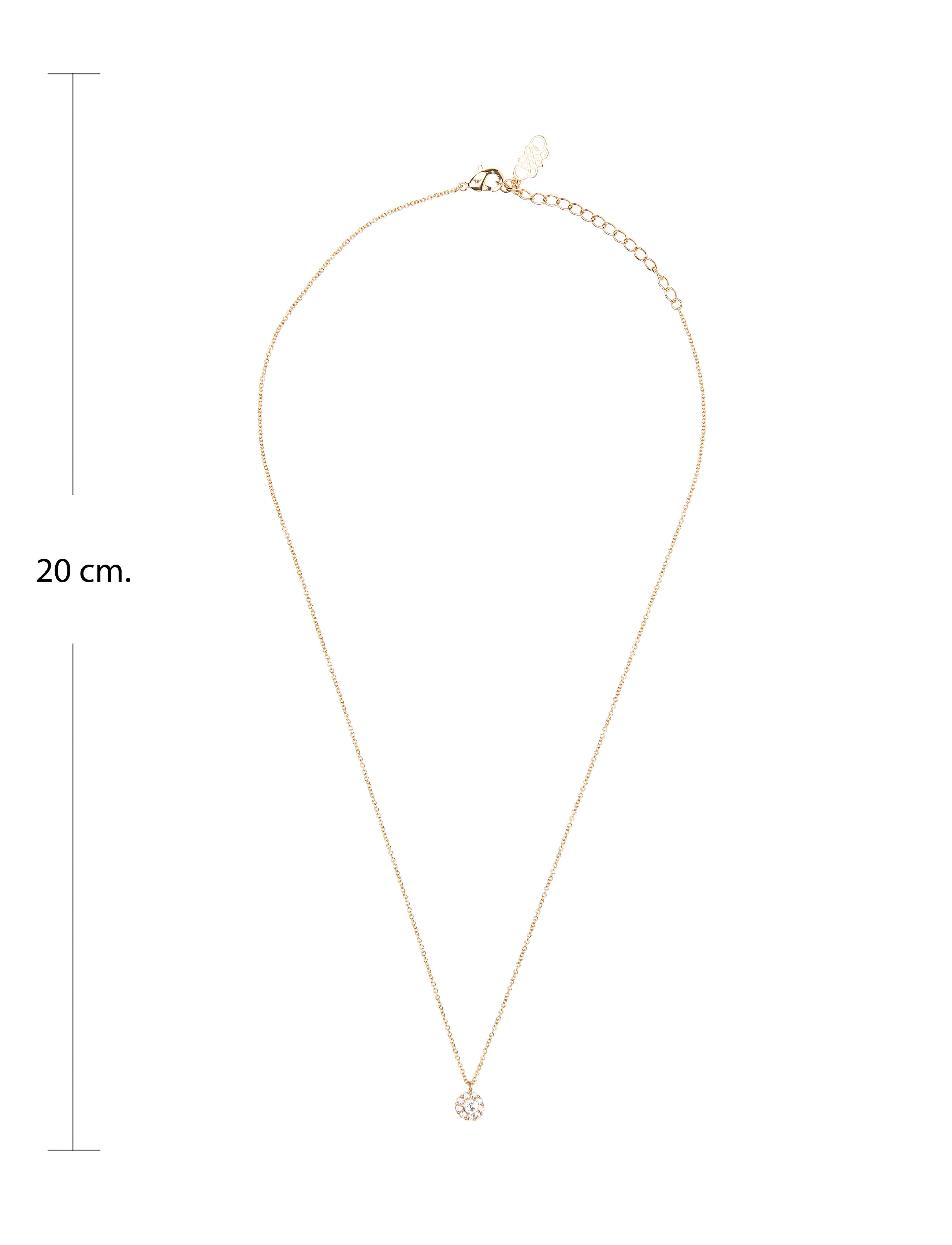 LILY AND ROSE - Petite Miss Sofia necklace - Crystal (Gold) - crystal - 2