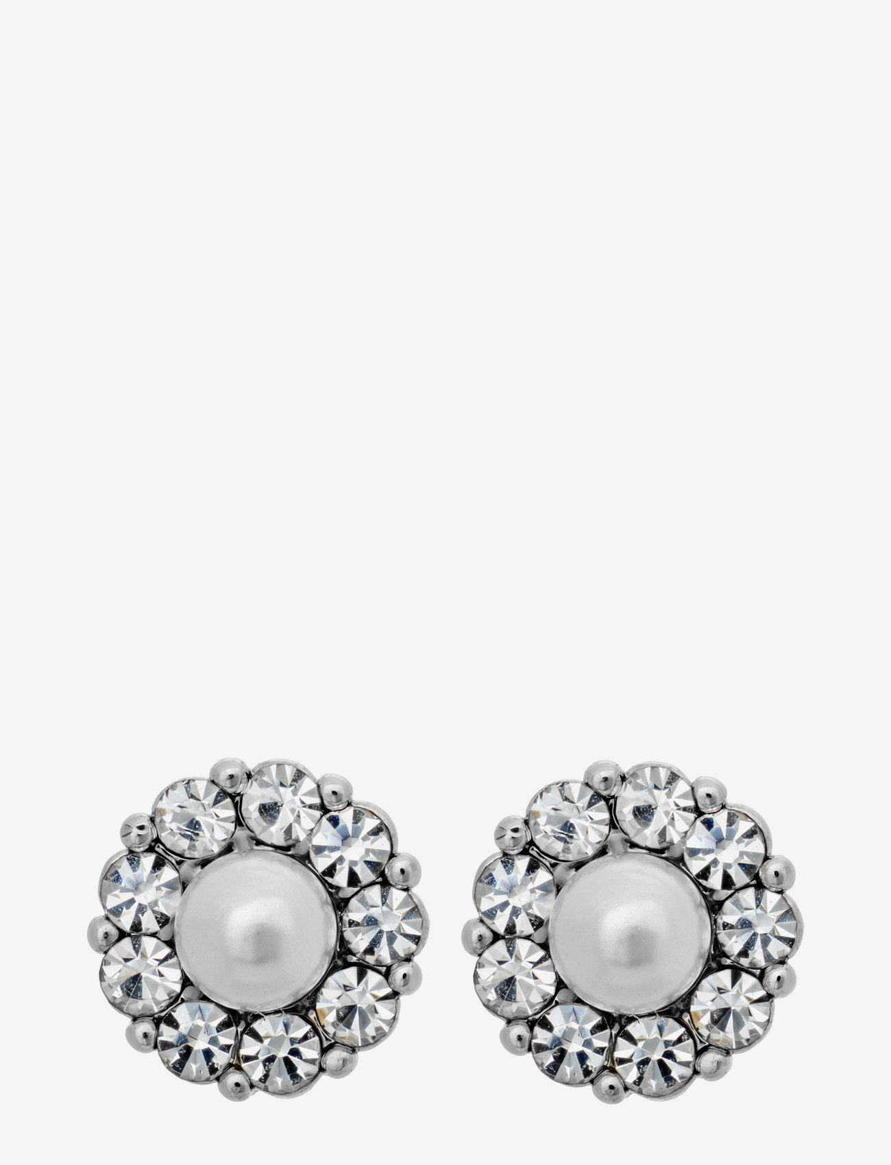 LILY AND ROSE - Petite Miss Sofia pearl earrings - Crystal (Silver) - crystal - 0