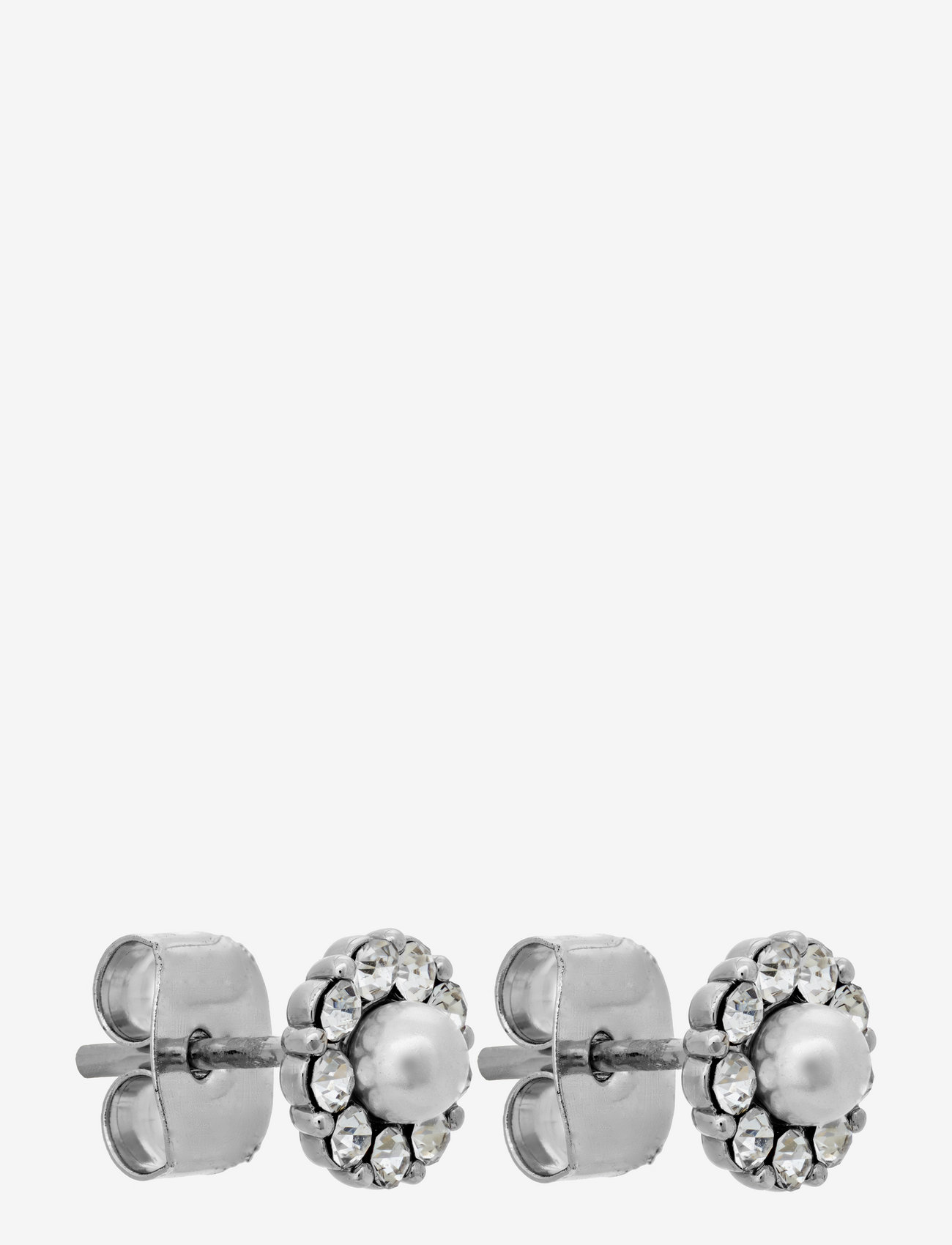 LILY AND ROSE - Petite Miss Sofia pearl earrings - Crystal (Silver) - crystal - 1