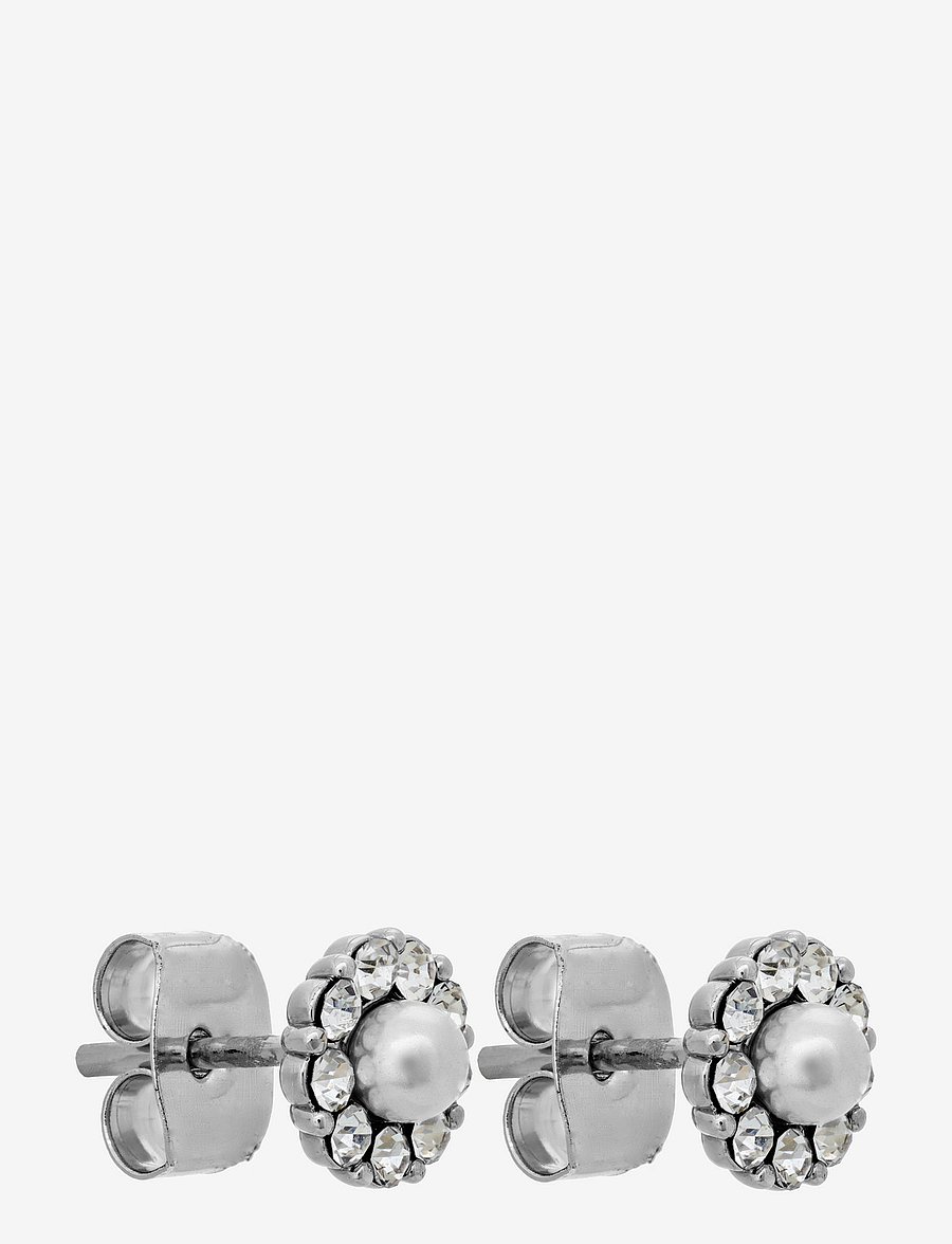 LILY AND ROSE - Petite Miss Sofia pearl earrings - Crystal (Silver) - crystal - 1