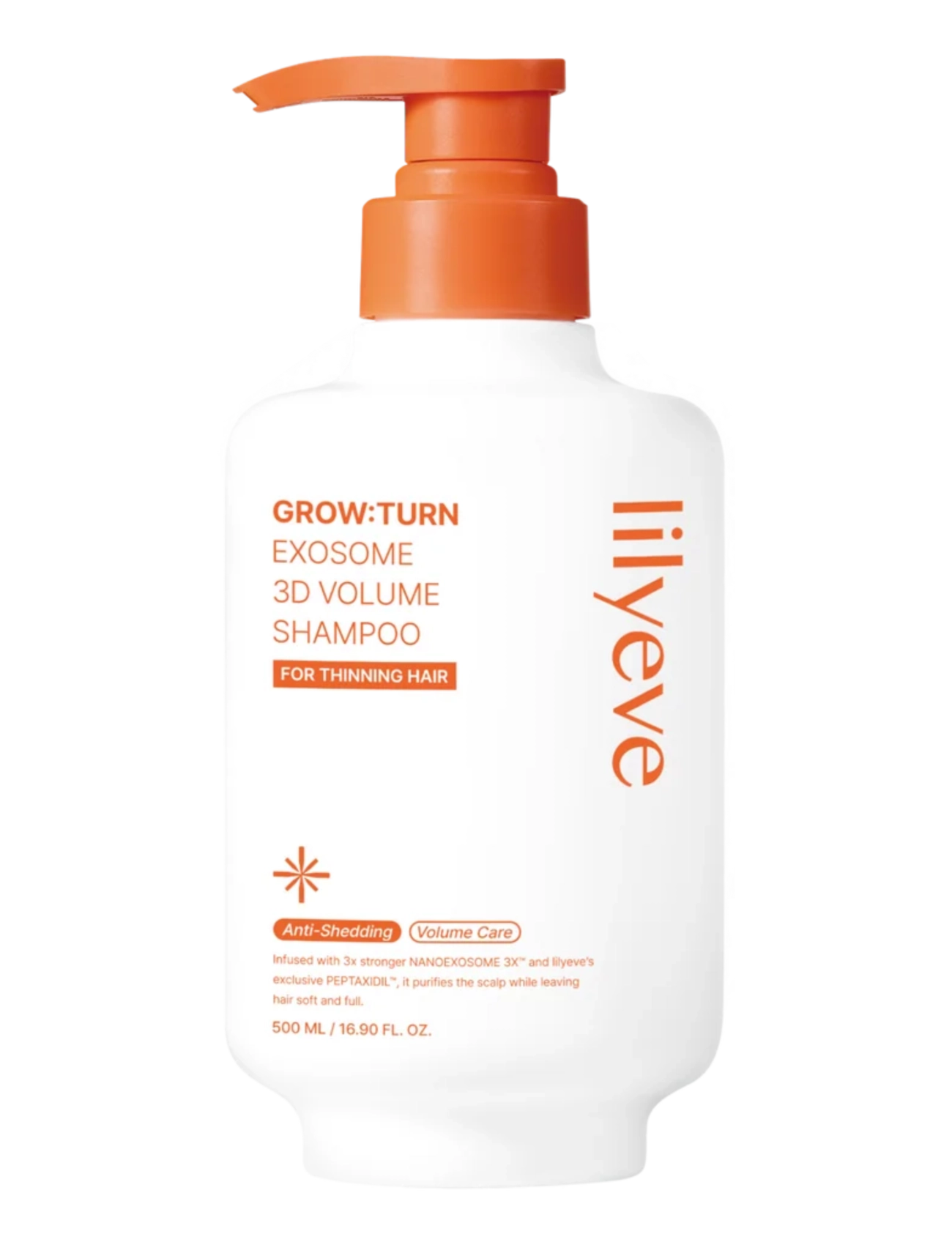 Lilyeve Grow:turn Exosome 3D Volume Shampoo - Nude - 500 ML