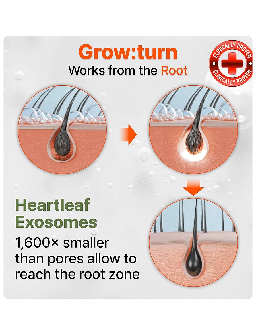 Lilyeve - Grow:Turn Exosome 3D Volume Shampoo - Šampoon - clear - 3