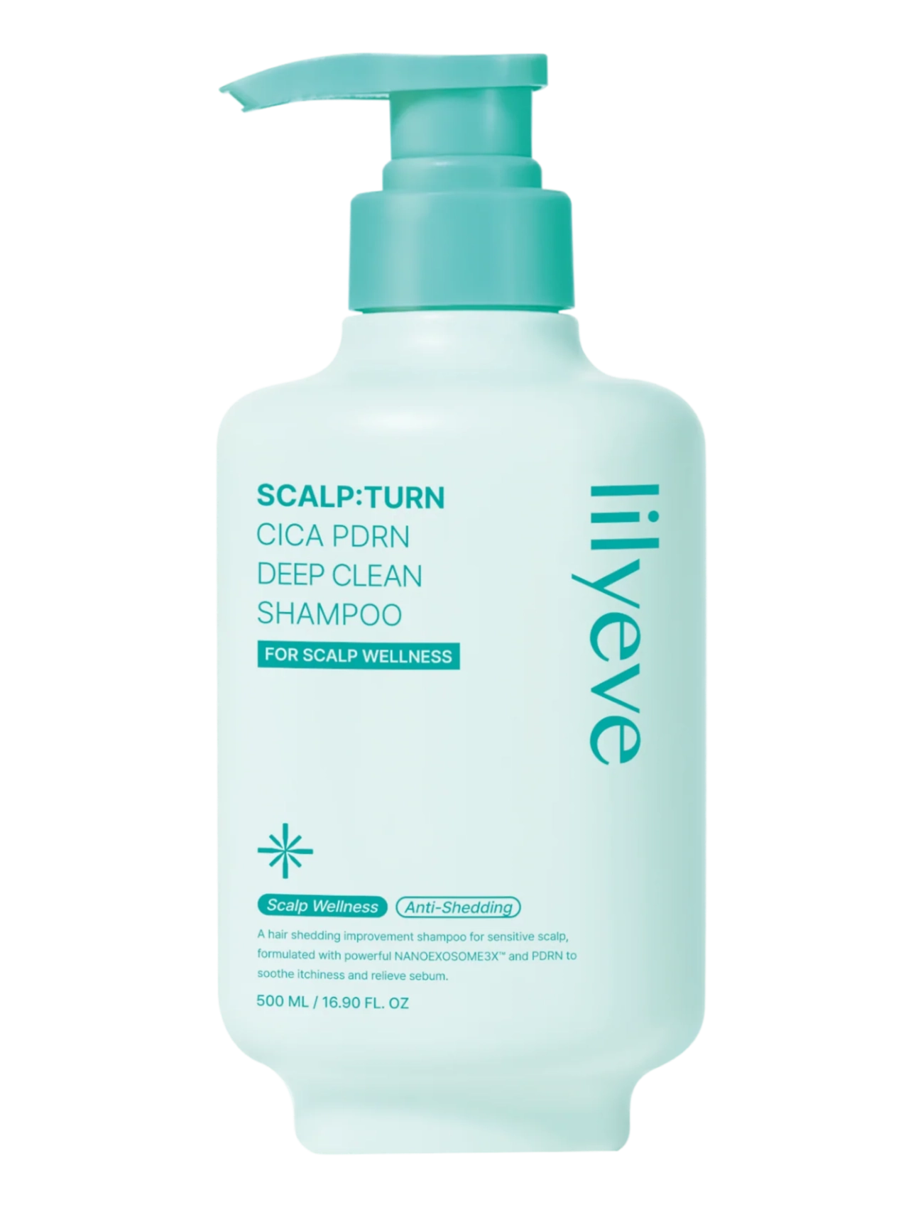 Lilyeve Scalp:turn Cica Pdrn Deep Clean Shampoo - Nude - 500 ML