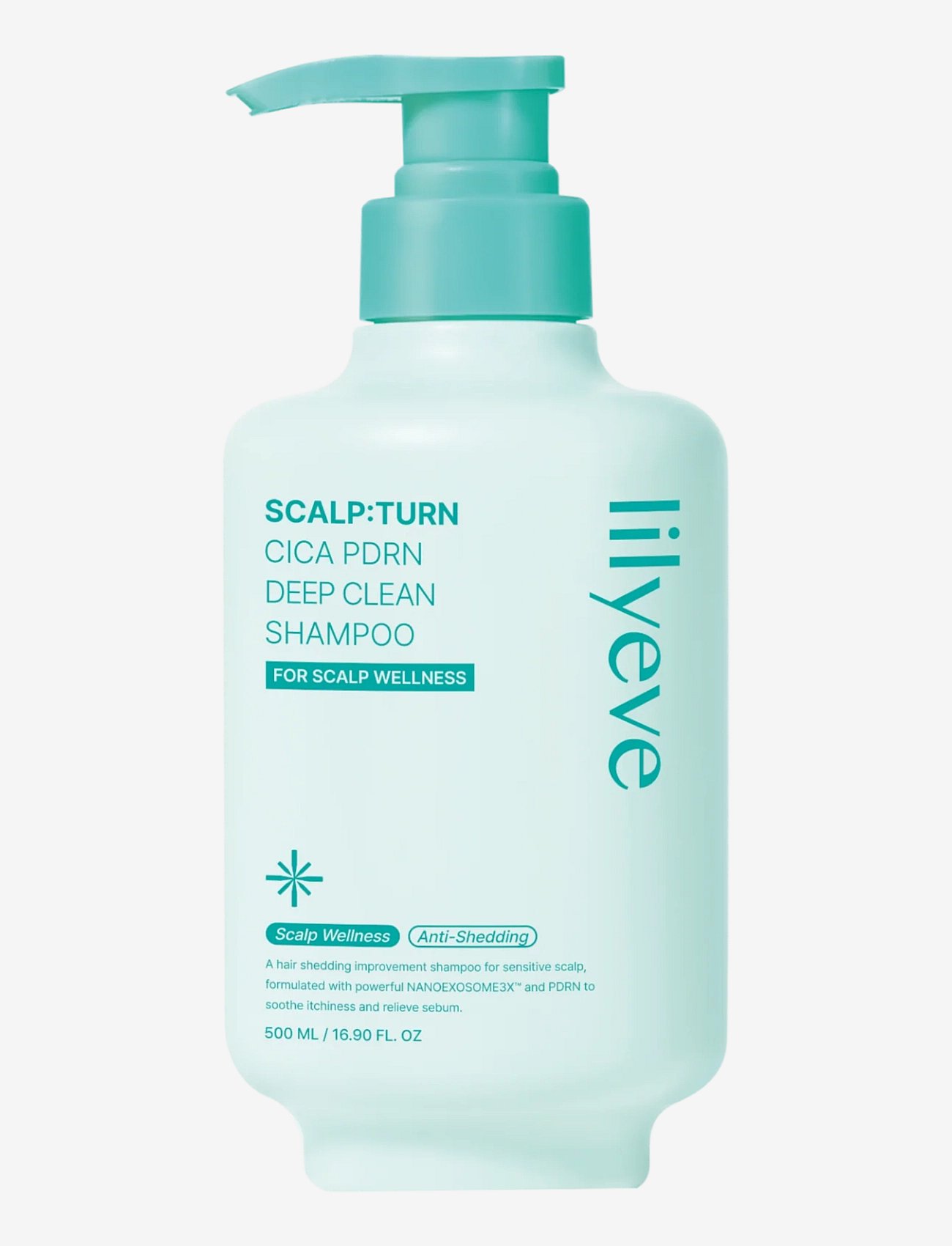 Lilyeve Scalp:turn Cica Pdrn Deep Clean Shampoo - Nude - 500 ML