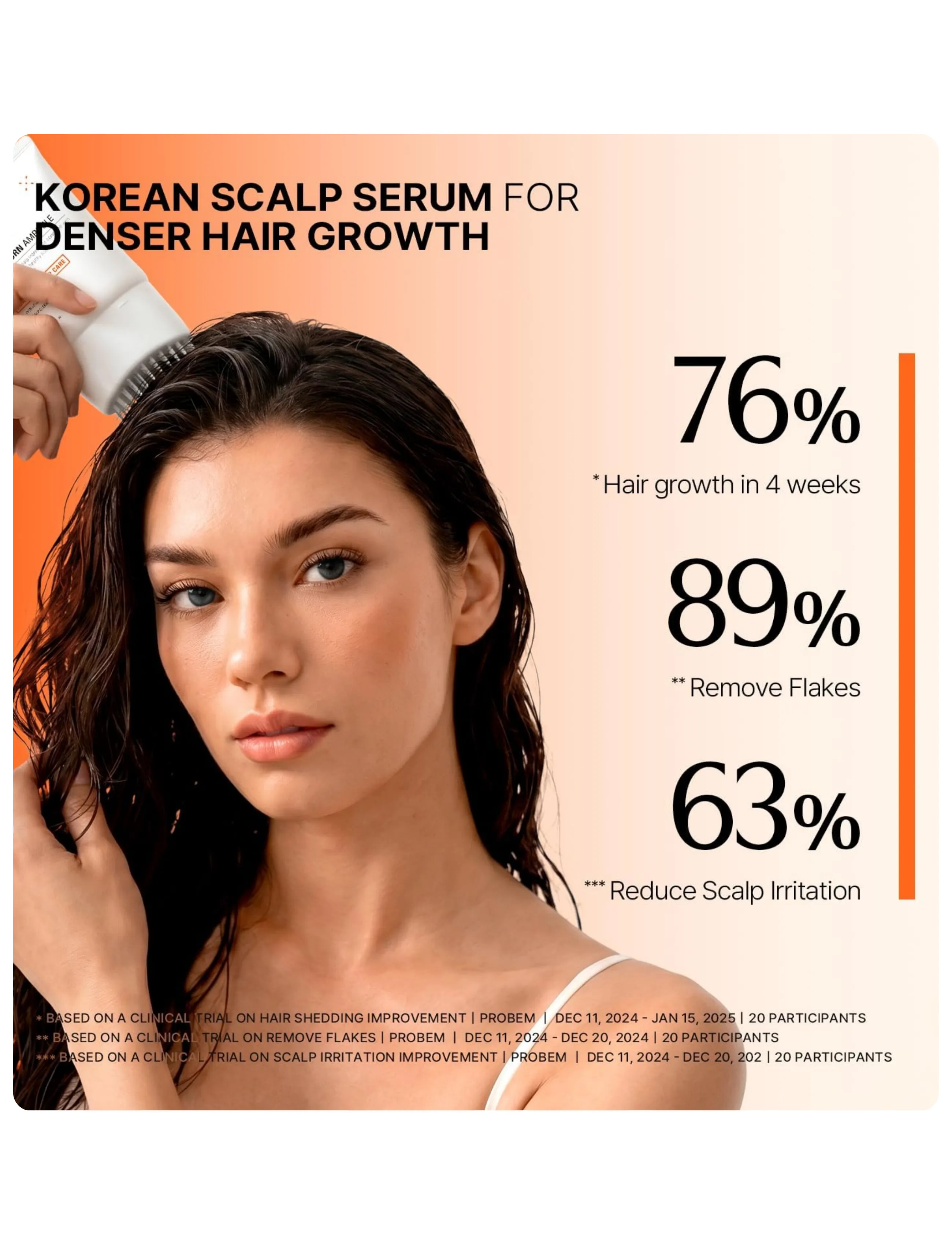 Lilyeve - Grow:Turn Exosome Brush Ampoule - scalp treatment - clear - 2
