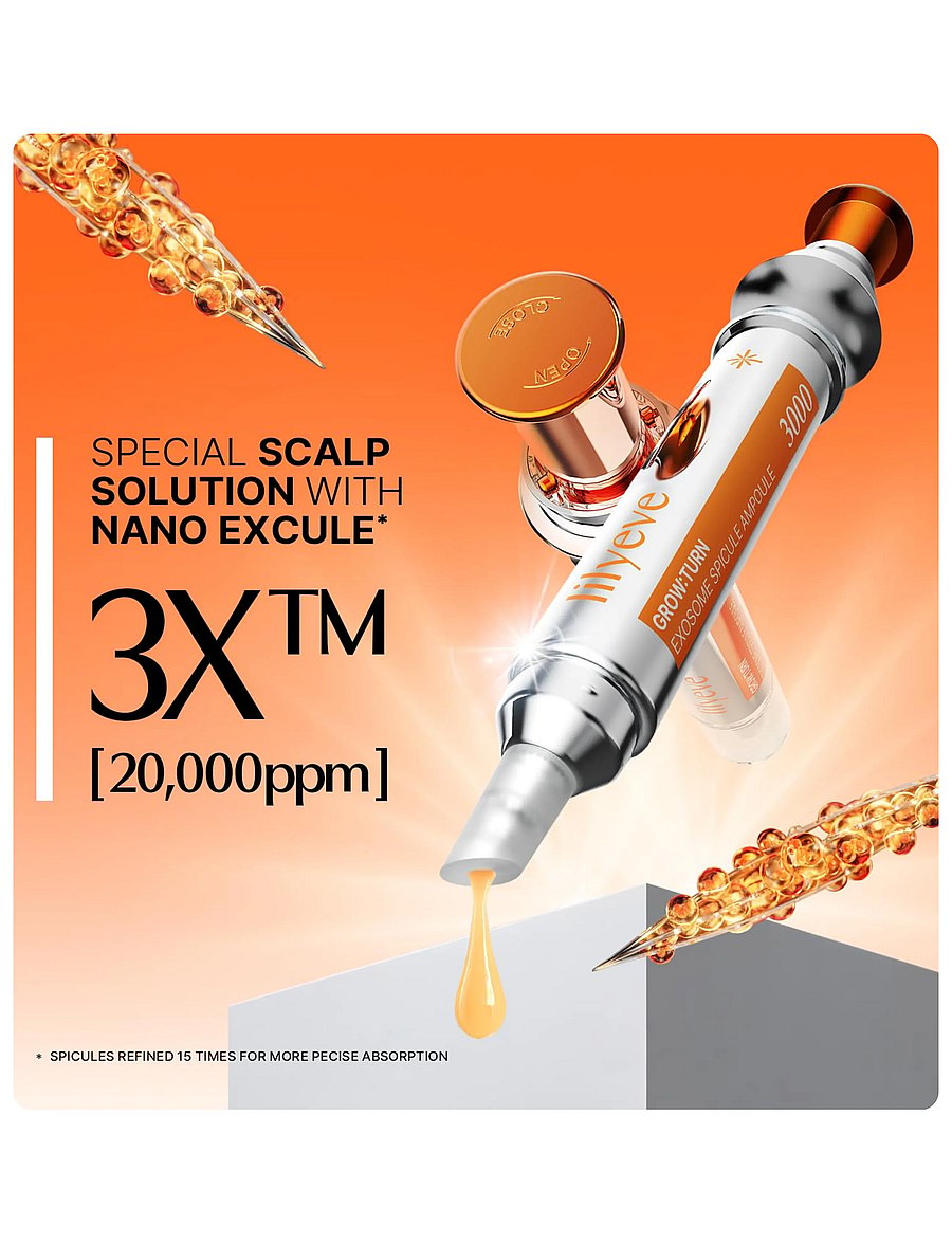 Lilyeve - Grow:Turn Exosome Spicule Ampoule 3000 - peanahahooldused - clear - 0