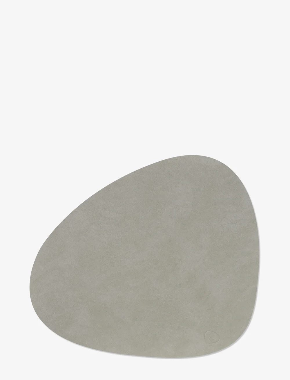 LIND DNA - 4-Set Table Mat Curve L Nupo - tekstiilit - light grey - 1