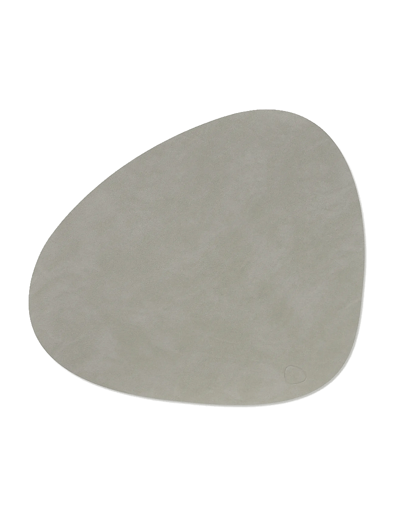 LIND DNA - 4-Set Table Mat Curve L Nupo - textiles - light grey - 1