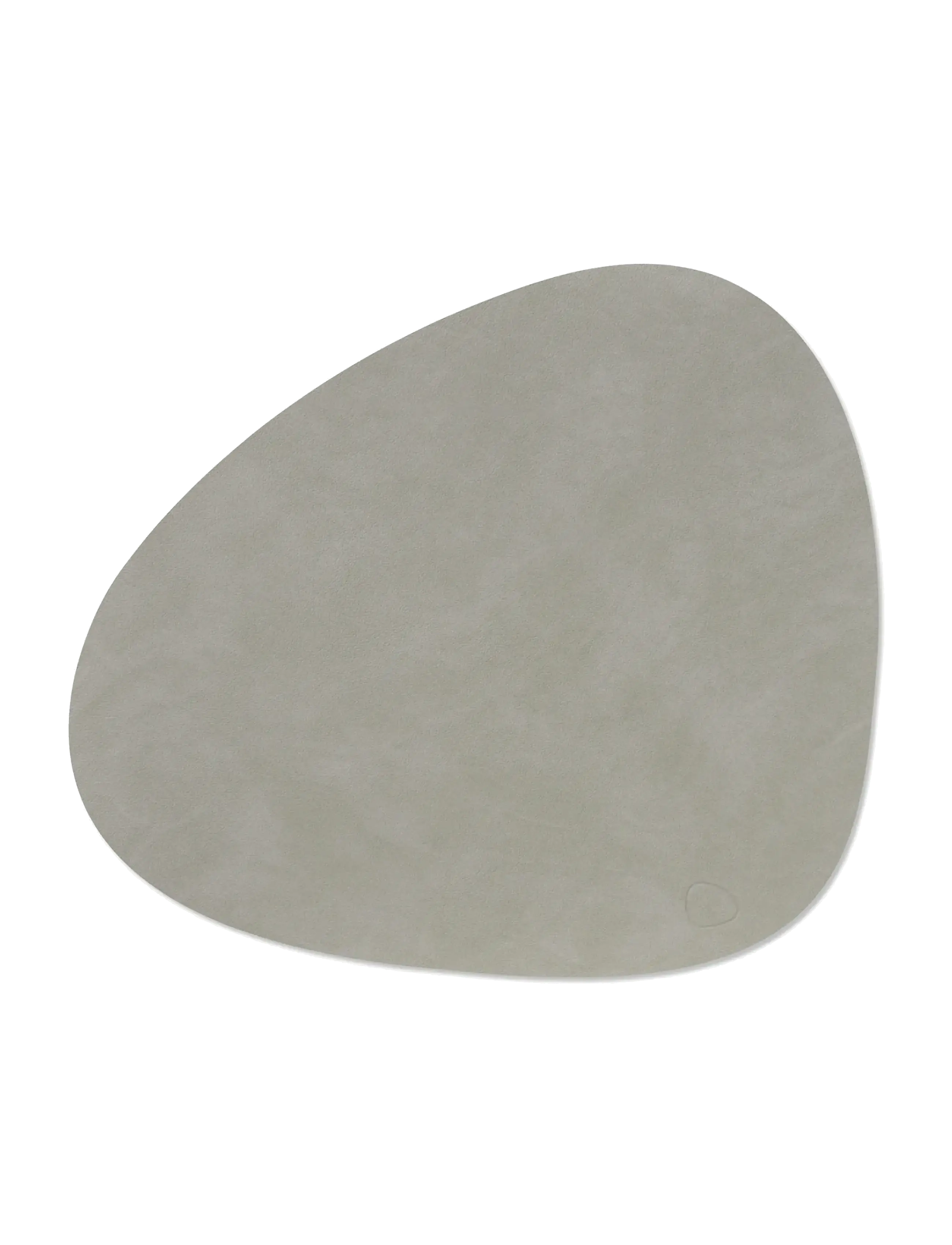 LIND DNA - 4-Set Table Mat Curve L Nupo - textilier - light grey - 1