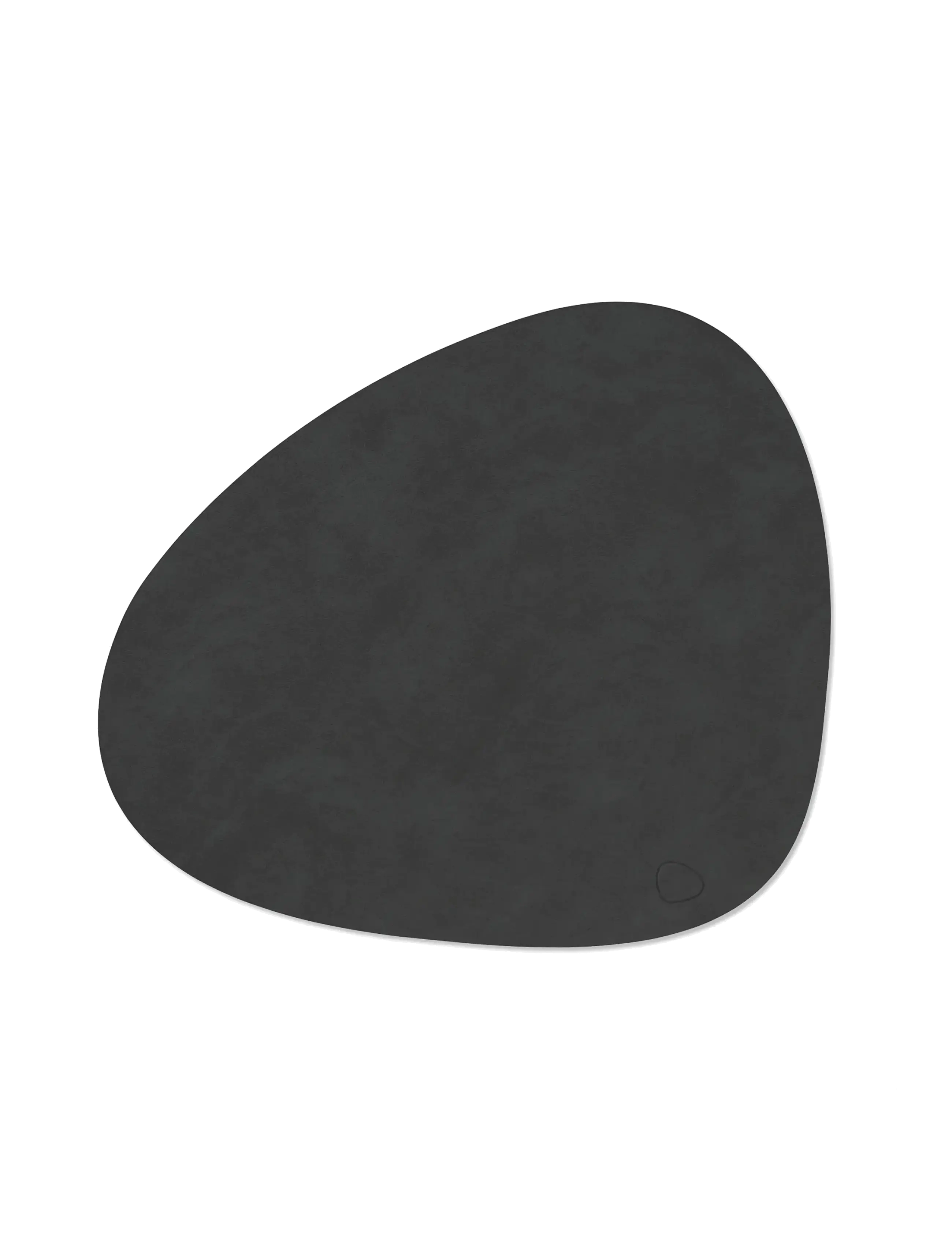LIND DNA - 4-Set Table Mat Curve L Nupo - tekstiler - black - 1