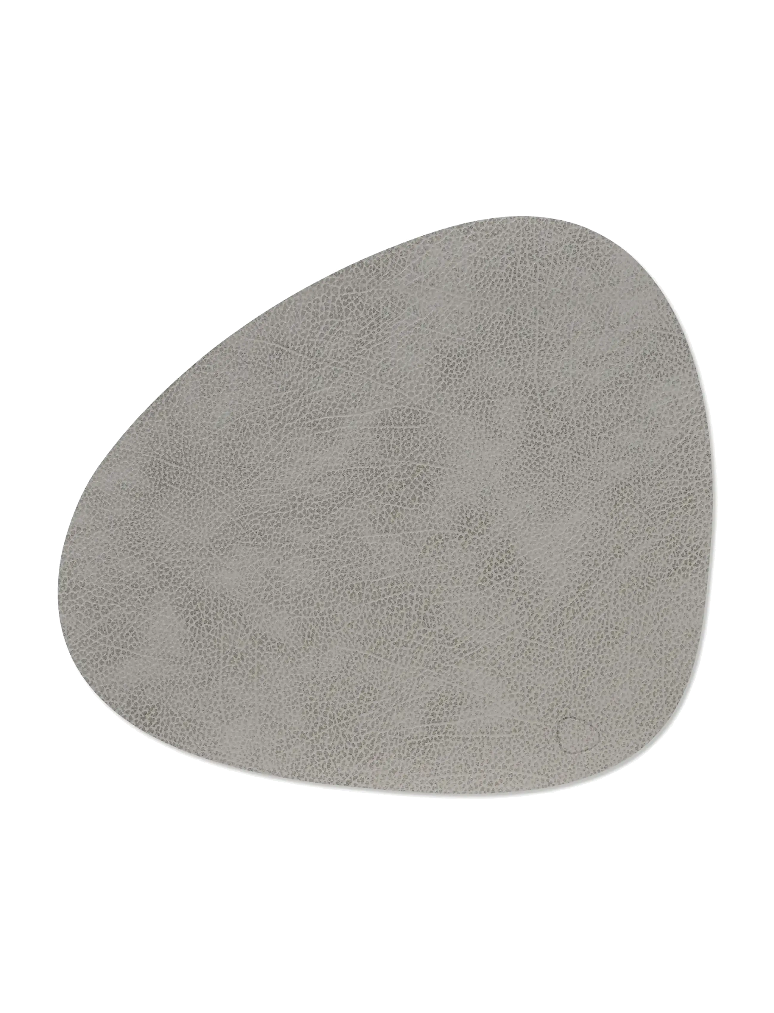 LIND DNA - 4-Set Table Mat Curve L Hippo - textilier - anthracite-grey - 1