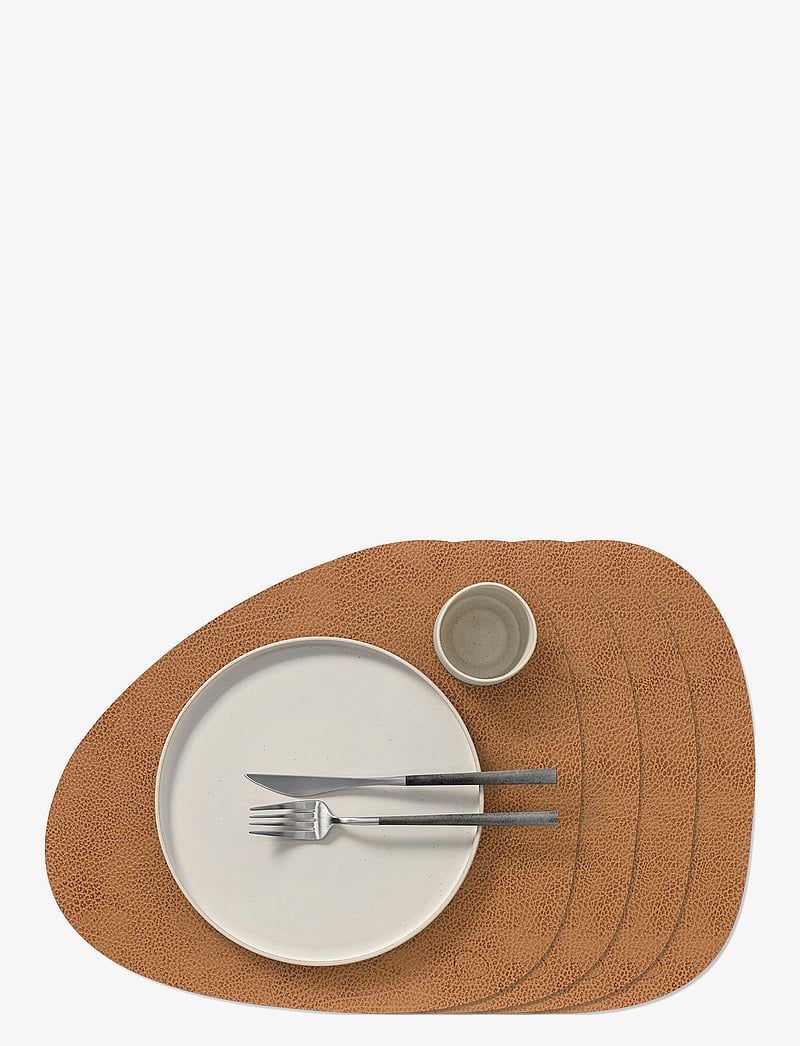 LIND DNA - 4-Set Table Mat Curve L Hippo - geschenke unter chf 100 - nature - 0