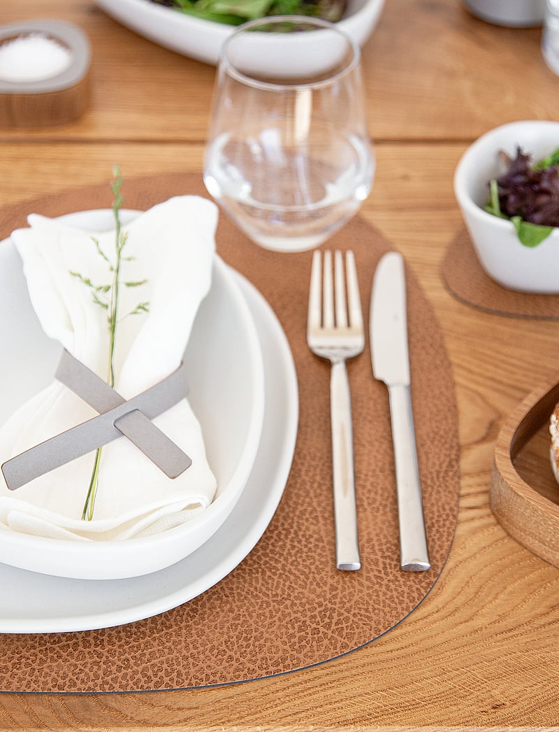 LIND DNA - 4-Set Table Mat Curve L Hippo - geschenke unter chf 100 - nature - 4