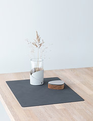 LIND DNA - 4-Set Table Mat Square L Nupo - placemats - anthracite - 1