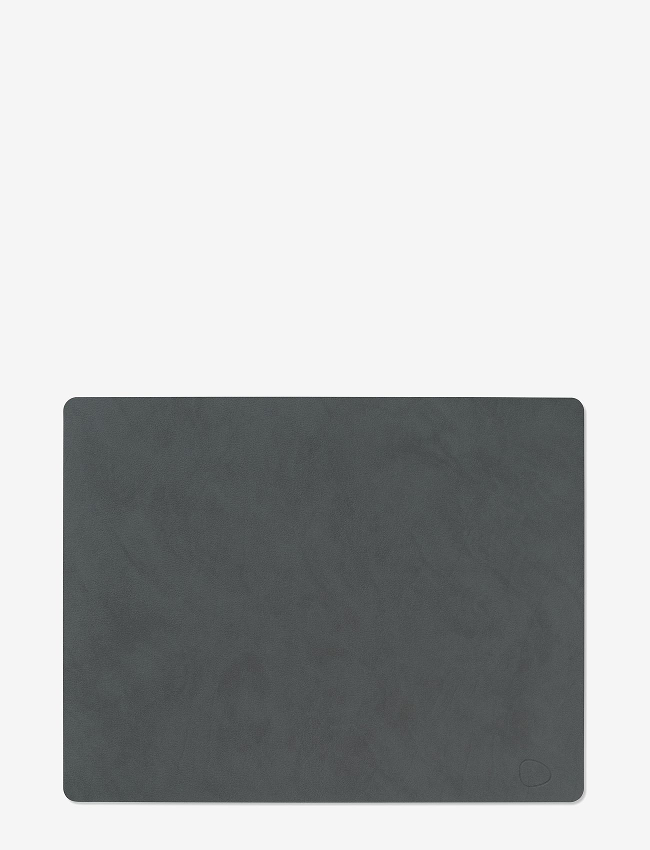 LIND DNA - 4-Set Table Mat Square L Nupo - köp efter pris - anthracite - 2