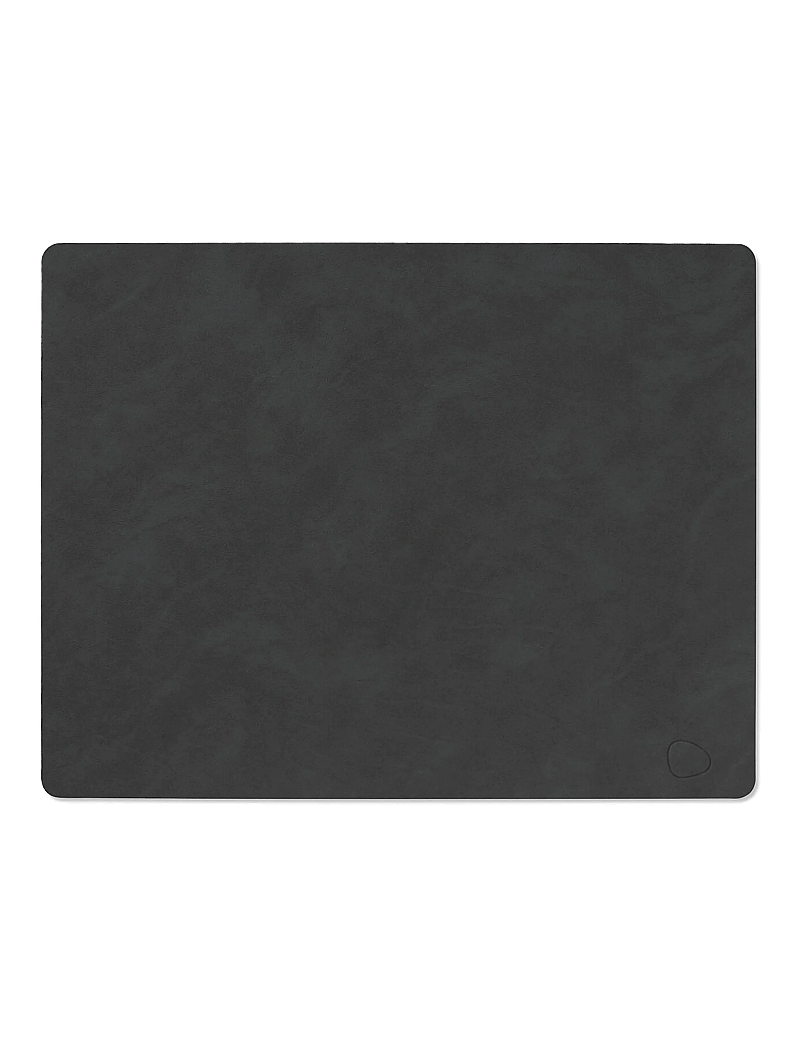 LIND DNA - 4-Set Table Mat Square L Nupo - textiles - black - 1