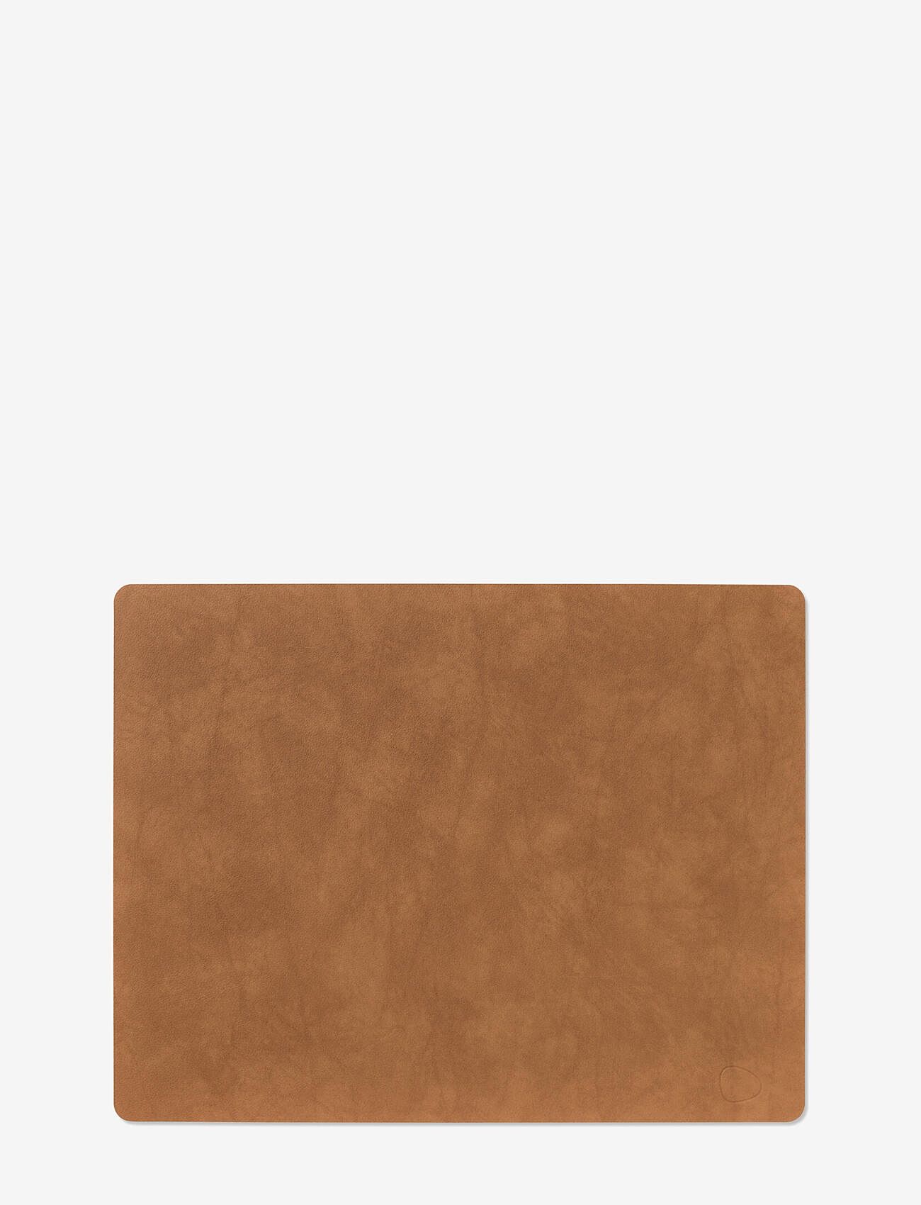 LIND DNA - 4-Set Dækkeserviet Firkantet L Nupo - køb efter pris - nature - 1