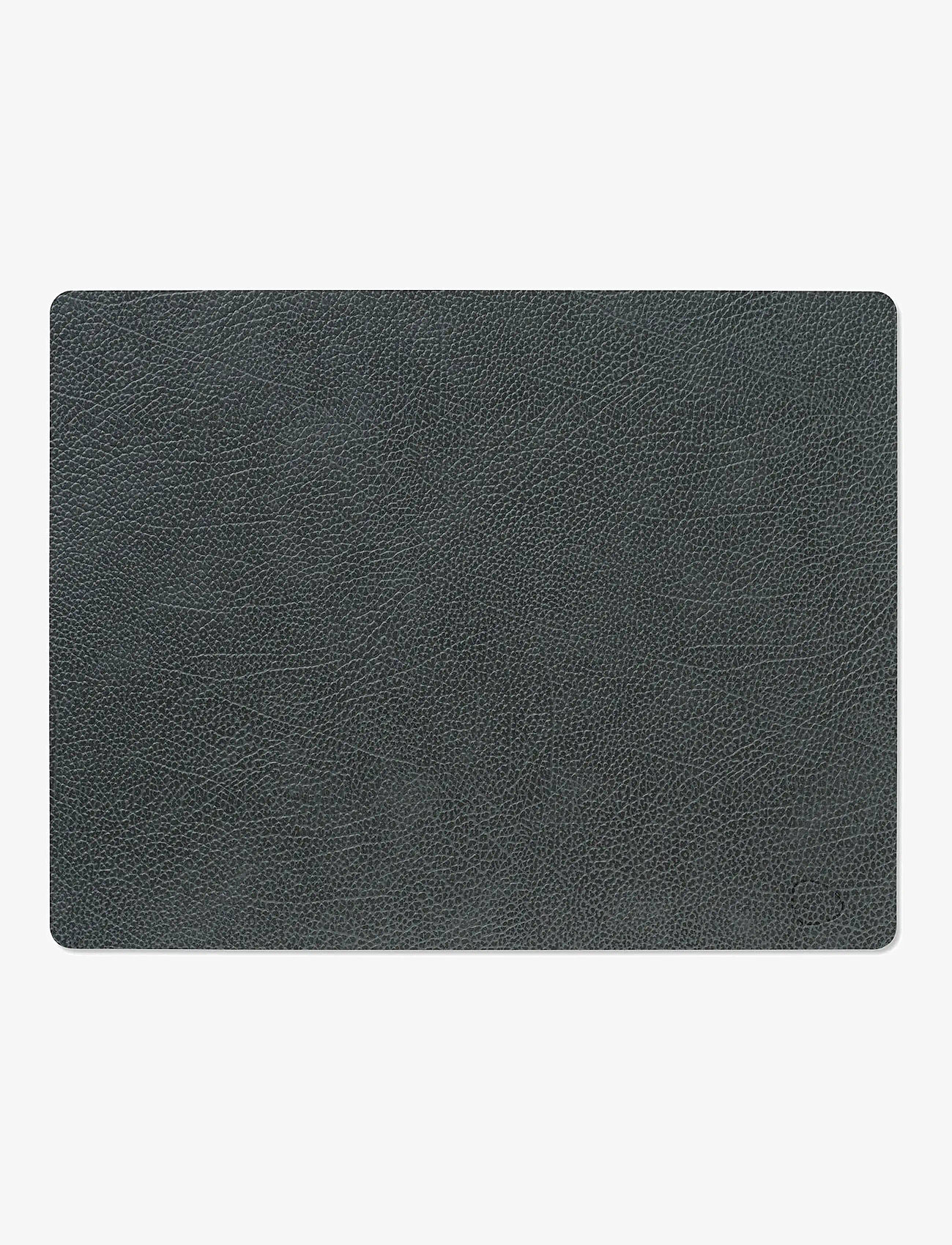 LIND DNA - 4-Set Table Mat Square L Hippo - geschenke unter 100€ - black-anthracite - 1
