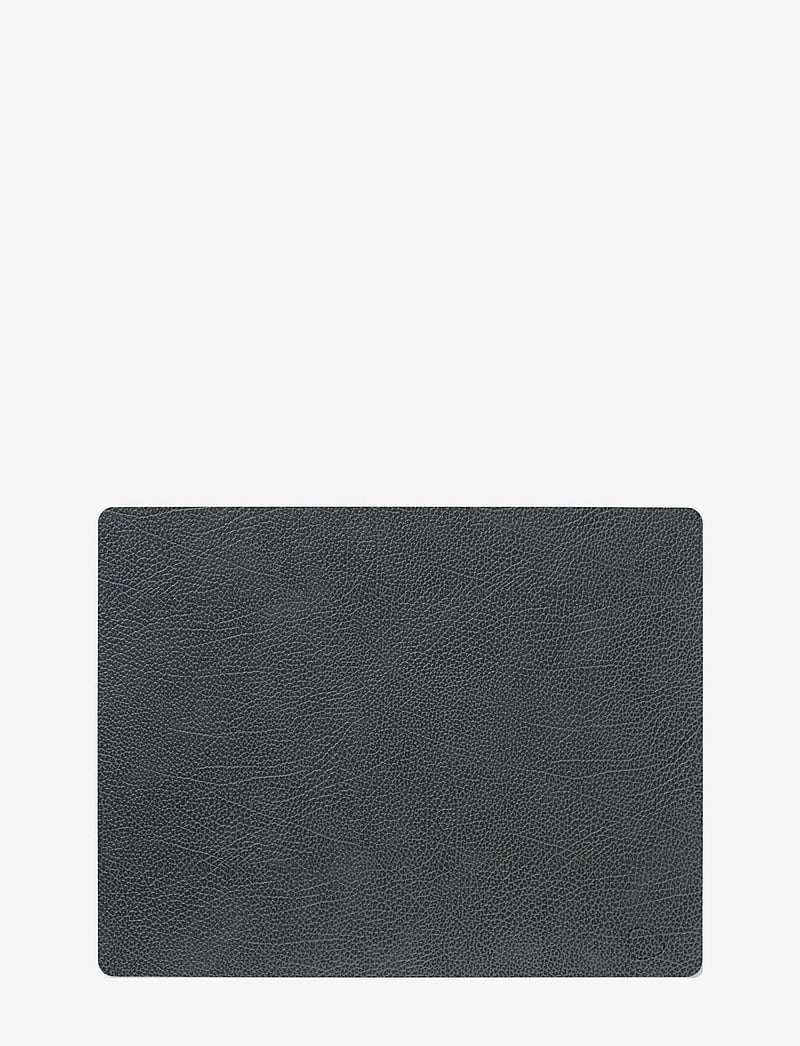 LIND DNA - 4-Set Table Mat Square L Hippo - geschenke unter chf 100 - black-anthracite - 1