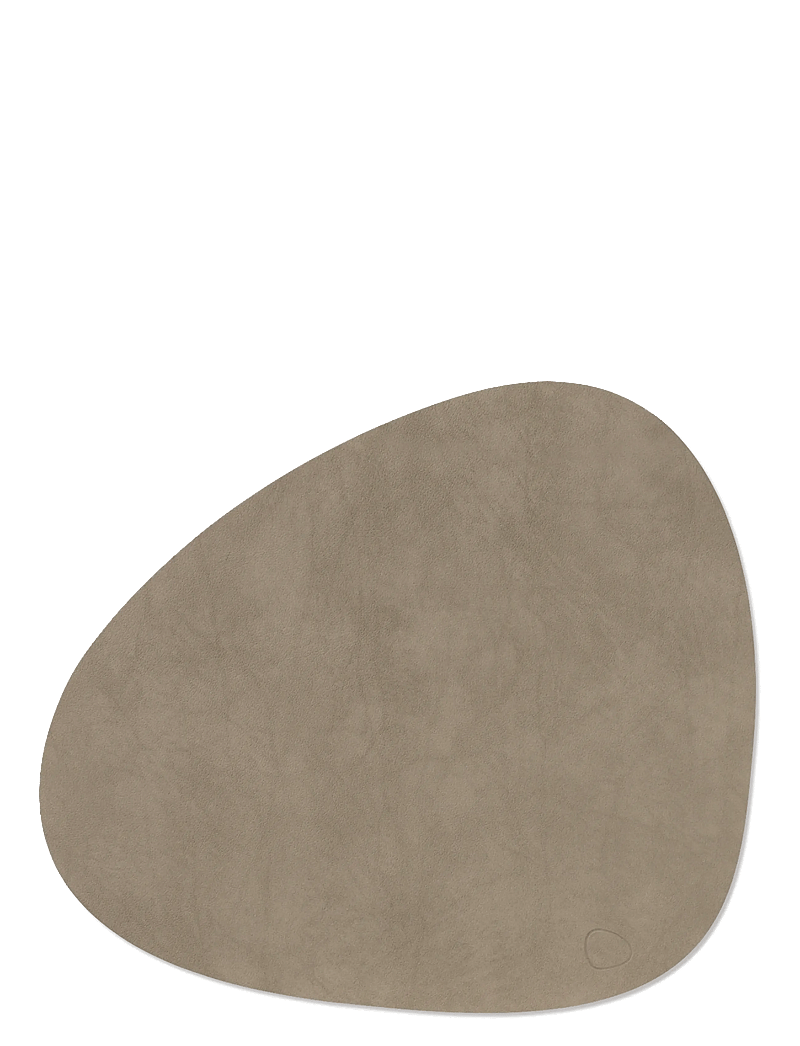 LIND DNA - 4 Set Table Mat Curve L Nupo Nomad Grey - bordstabletter - nomad grey - 1