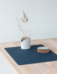 LIND DNA - 4-Set Table Mat Square L Nupo - placemats - midnight blue - 1