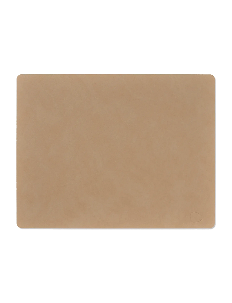 LIND DNA - 4-Set Table Mat Square L Nupo Nougat - platzdeckchen - nougat - 2