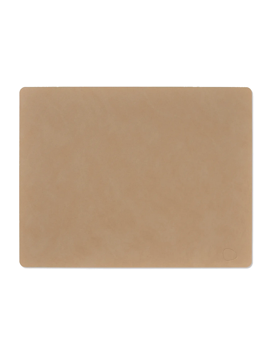 LIND DNA - 4-Set Table Mat Square L Nupo Nougat - taldrikualused - nougat - 2