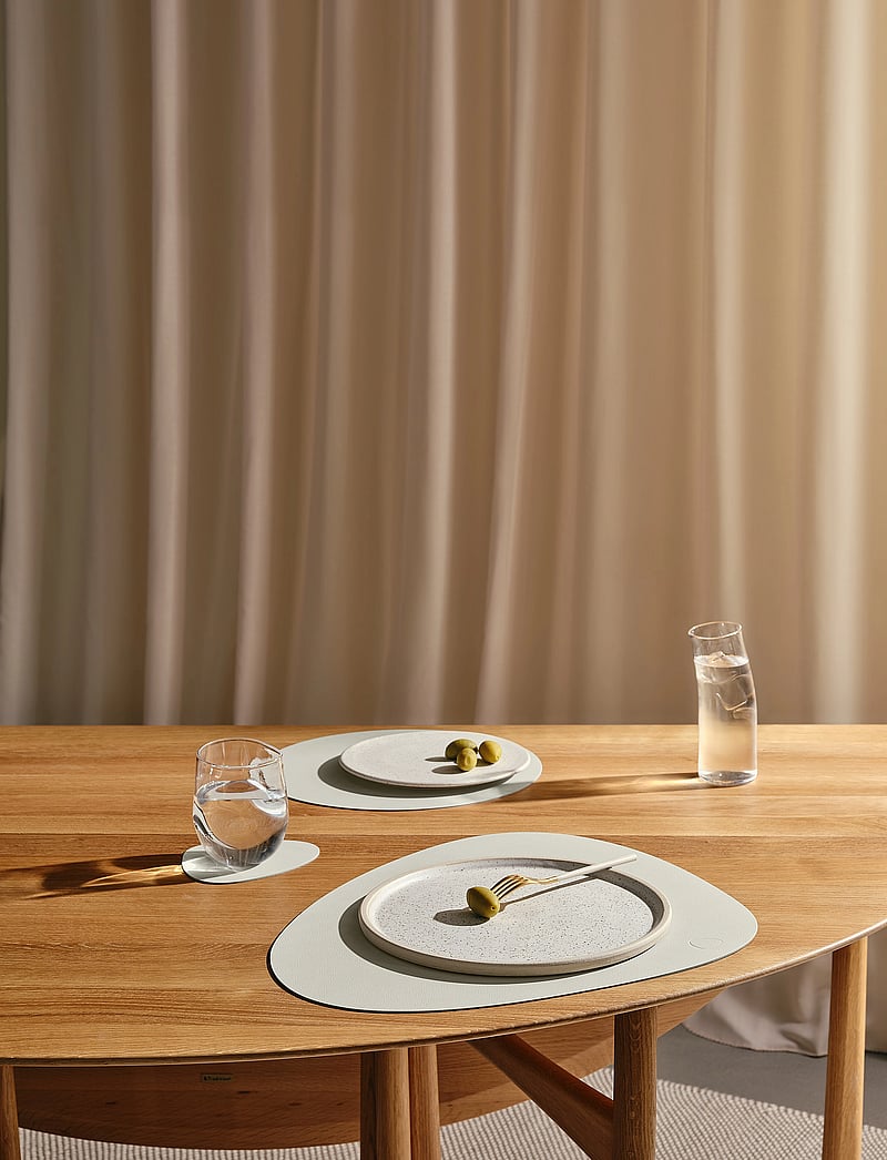 LIND DNA - 4-set Glass Mat Curve Nupo - shop by price - linen - 2