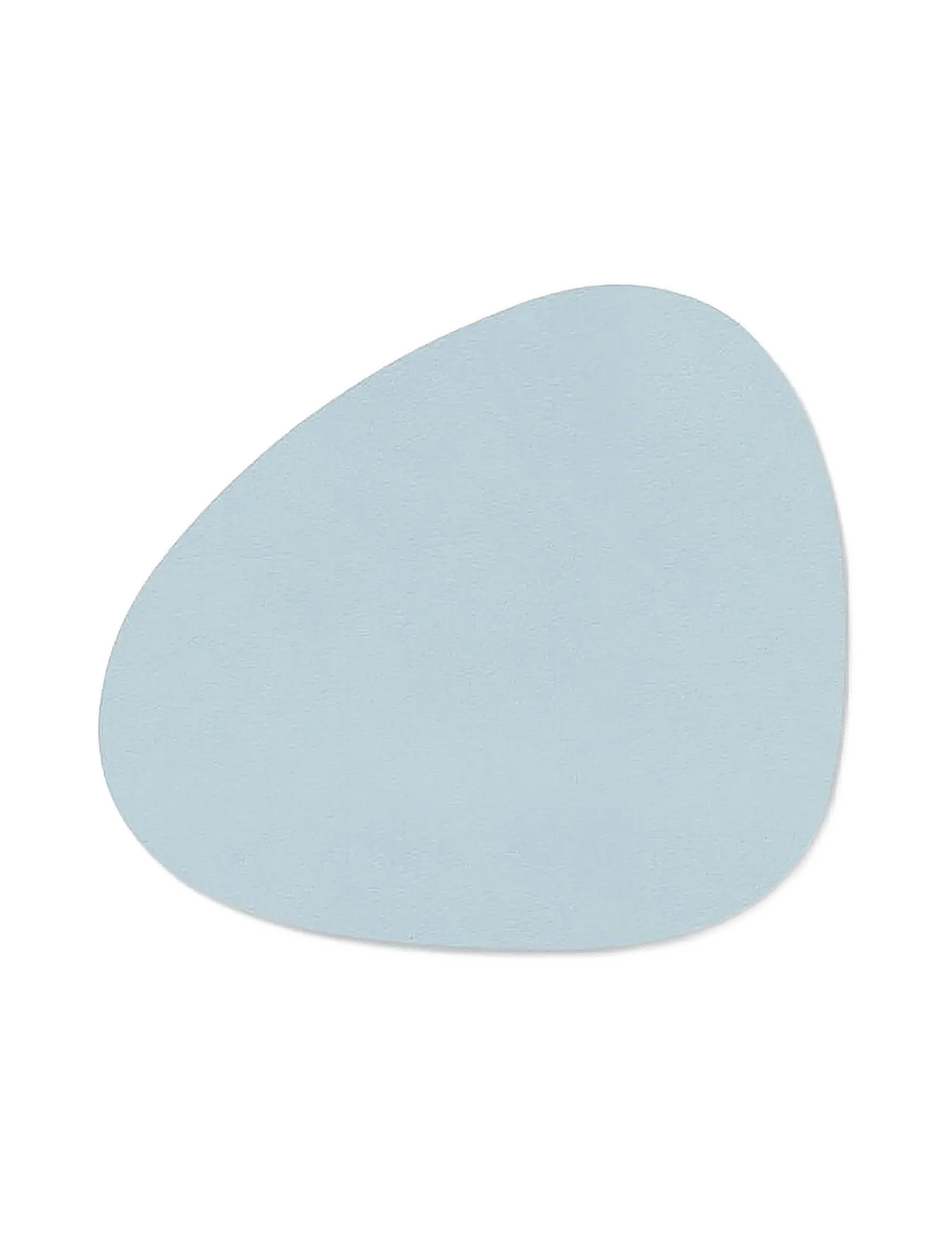 LIND DNA - 4-set Glass Mat Curve Nupo - serveringstilbehør - soft sky - 2