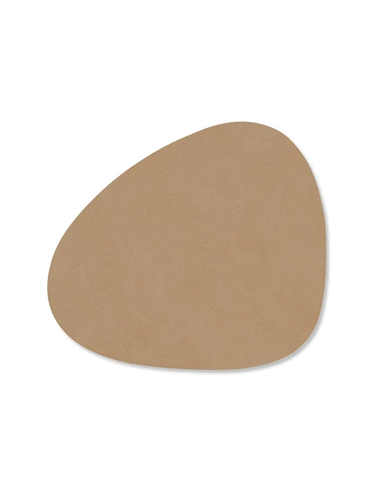 LIND DNA - 4-set Glass Mat Curve Nupo - borðstofu og borð aukahlutir - nougat - 2