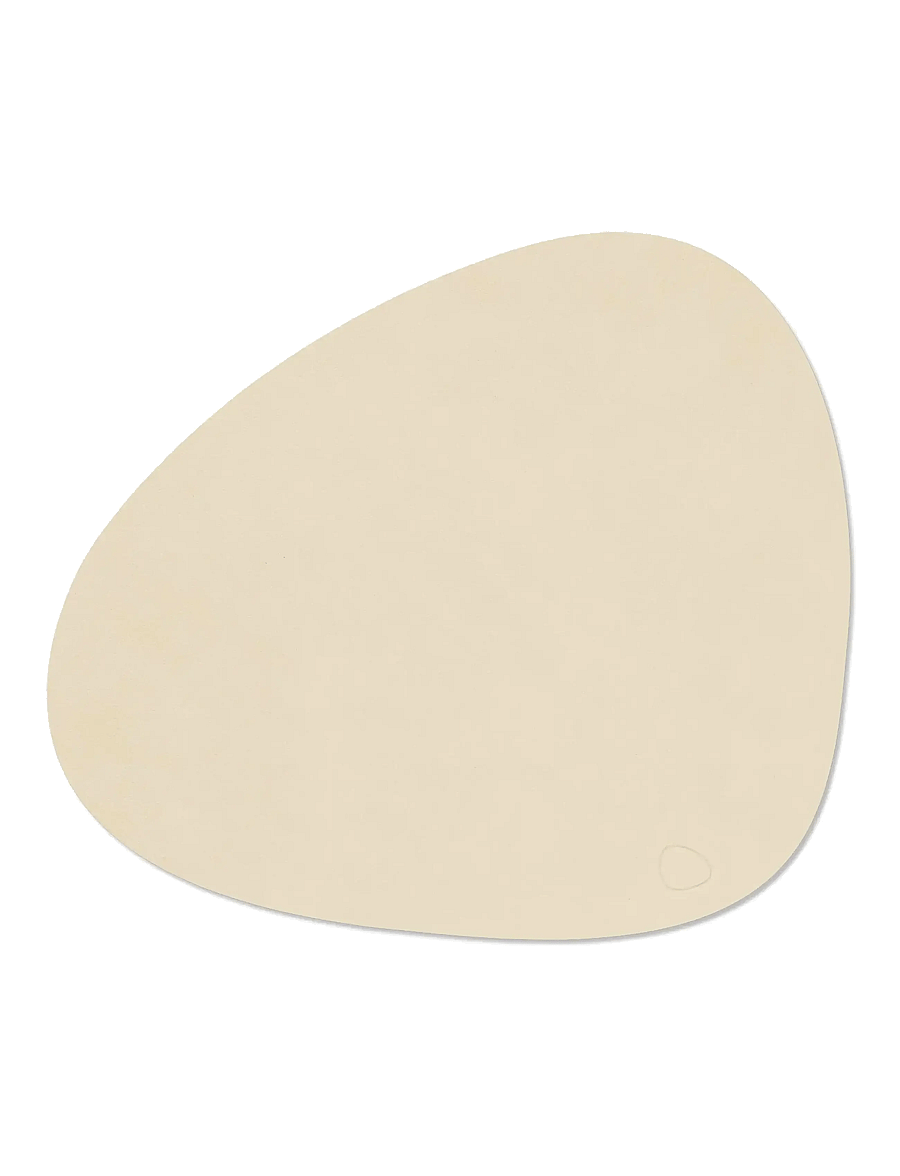 LIND DNA - 4-Set Table Mat Curve Nupo - tekstils - vanilla - 2