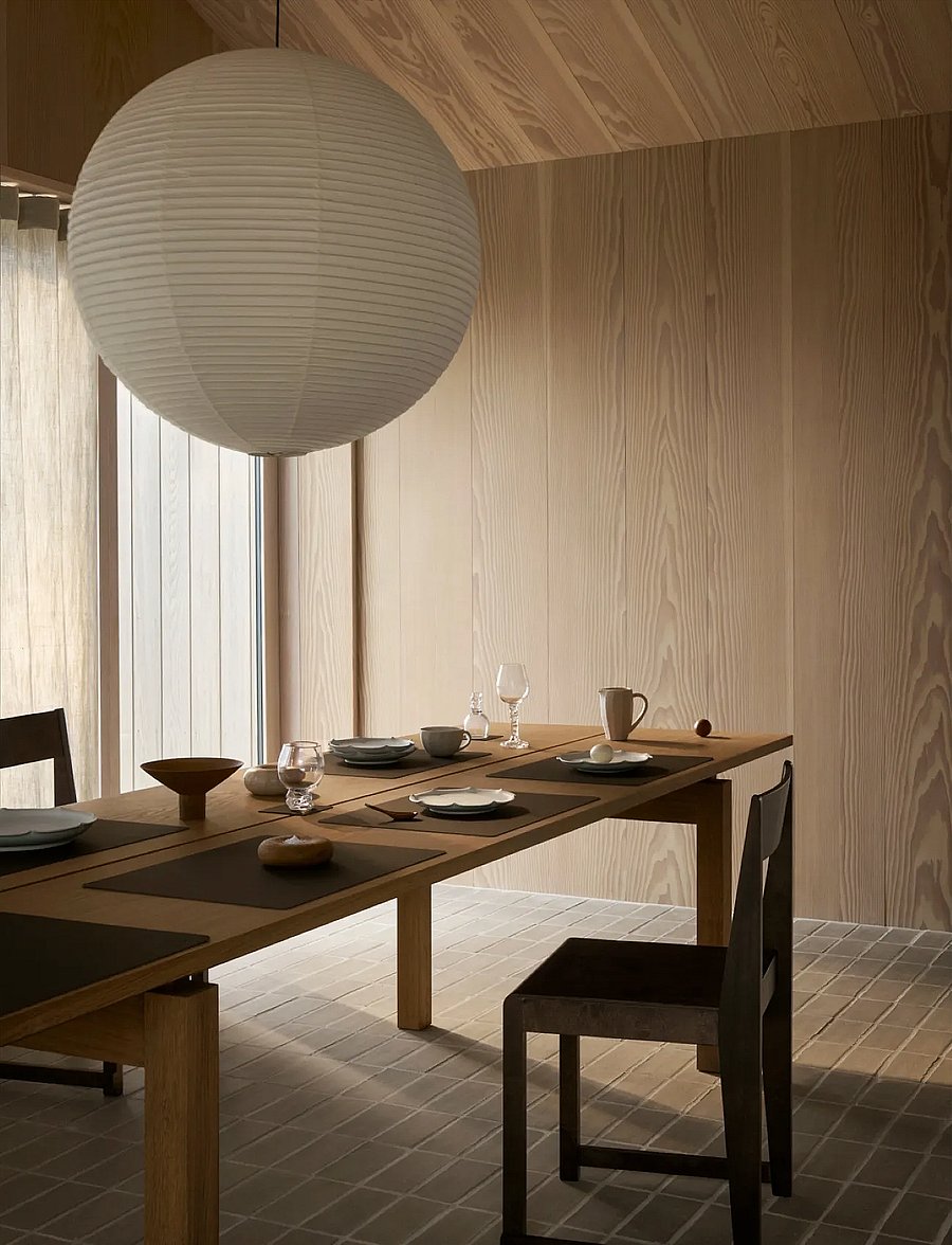 LIND DNA - 4-Set Table Mat Square L Corduroy - textilien - hazel - 3