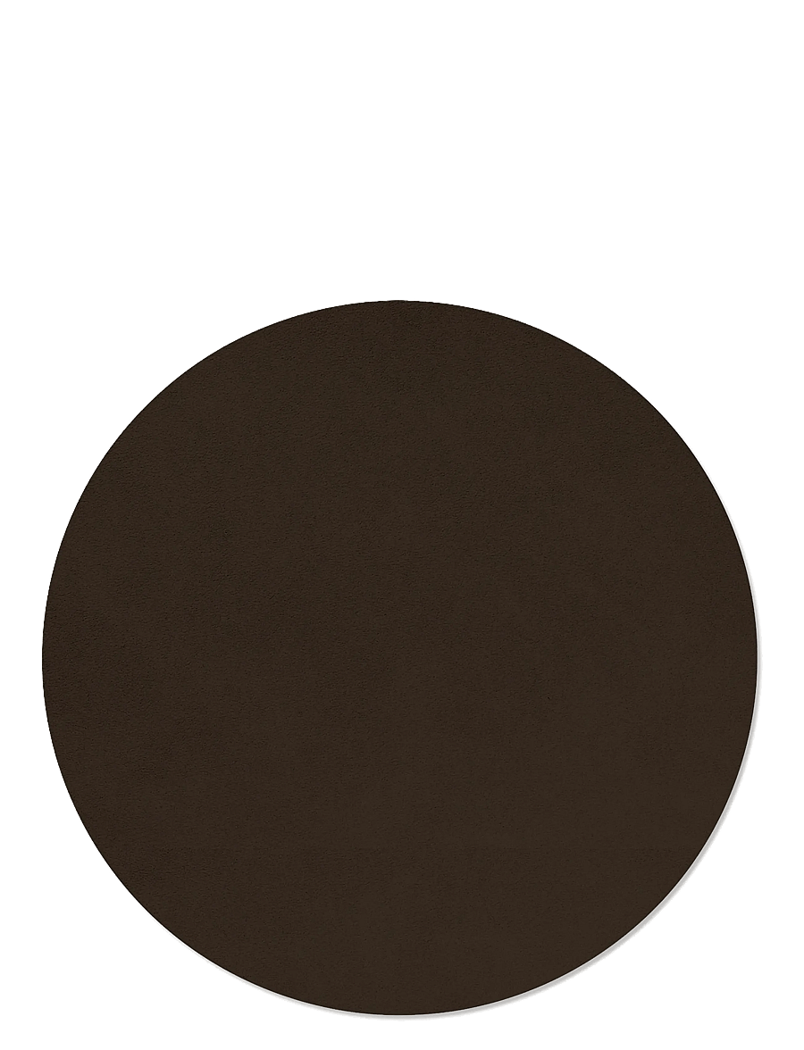 LIND DNA - 4-Set Table Mat Circle L Nupo Hazel - taldrikualused - hazel - 1