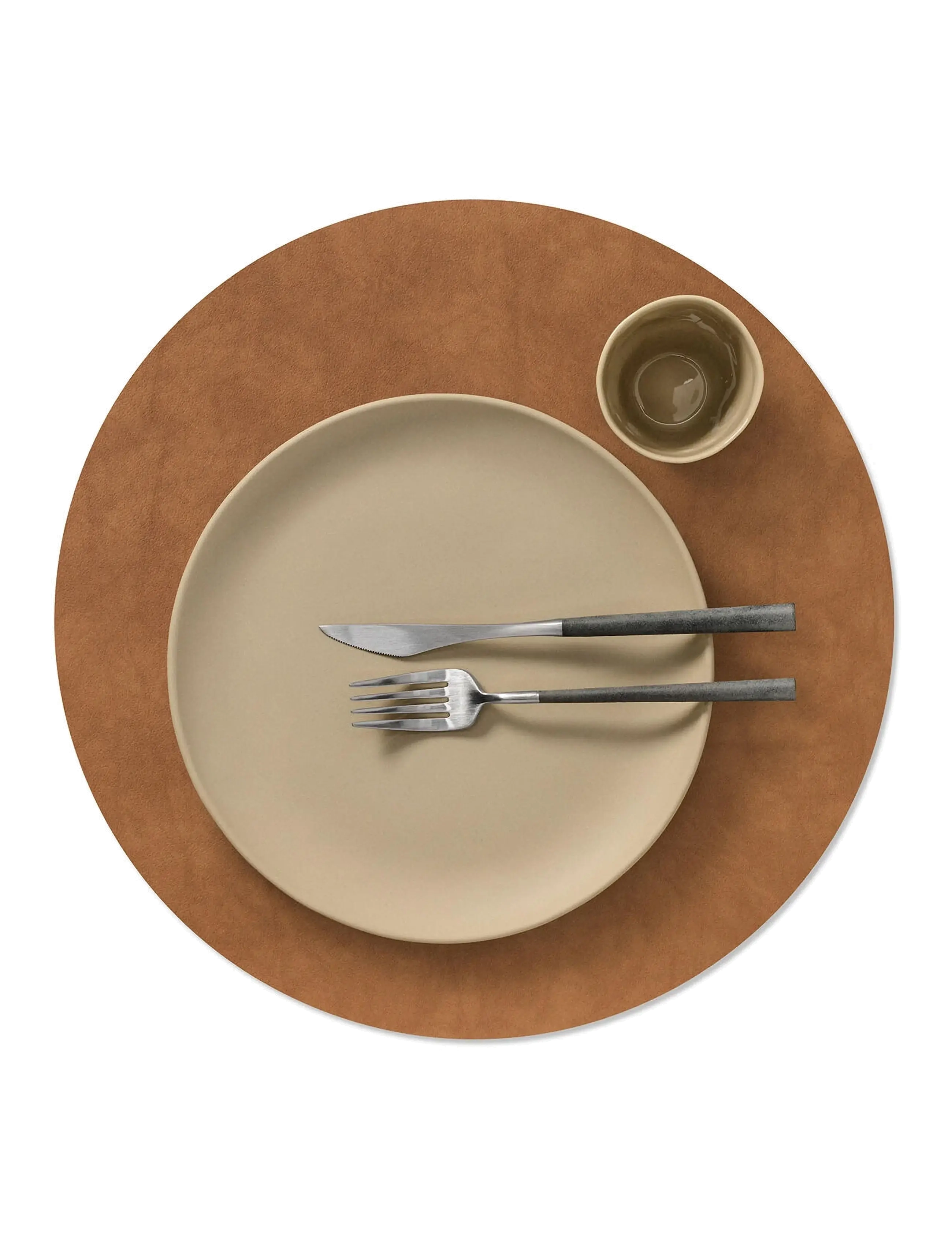 LIND DNA - 4-Set Table Mat Circle L Nupo - platzdeckchen - nature - 2