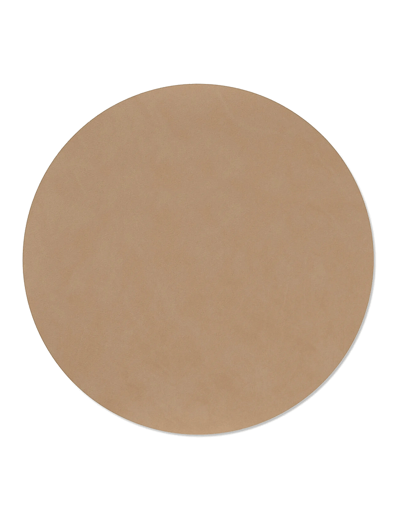 LIND DNA - 4-Set Table Mat Circle L Nupo - platzdeckchen - nougat - 1