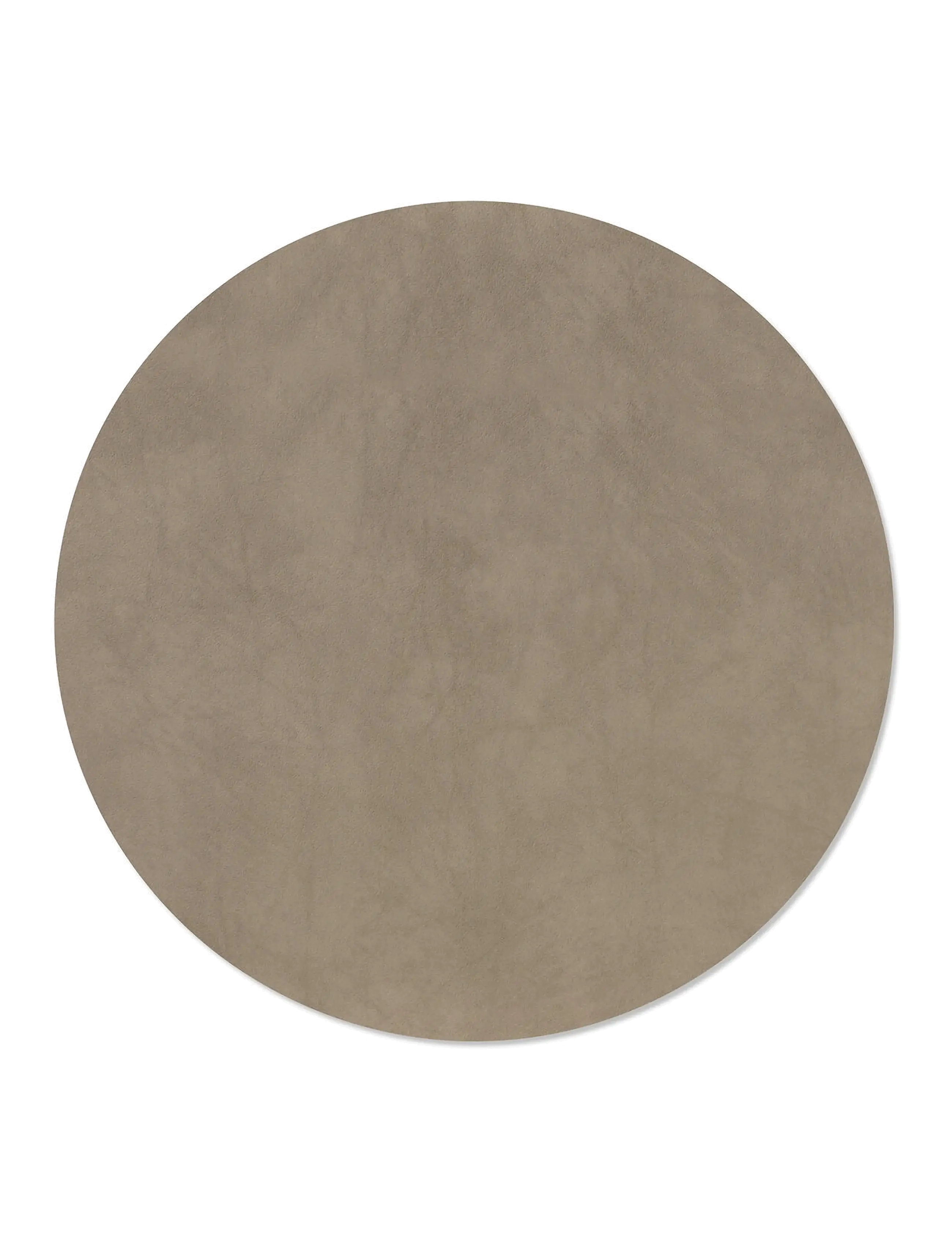LIND DNA - 4-Set Dækkeserviet Circle L Nupo - dækkeservietter - nomad grey - 1