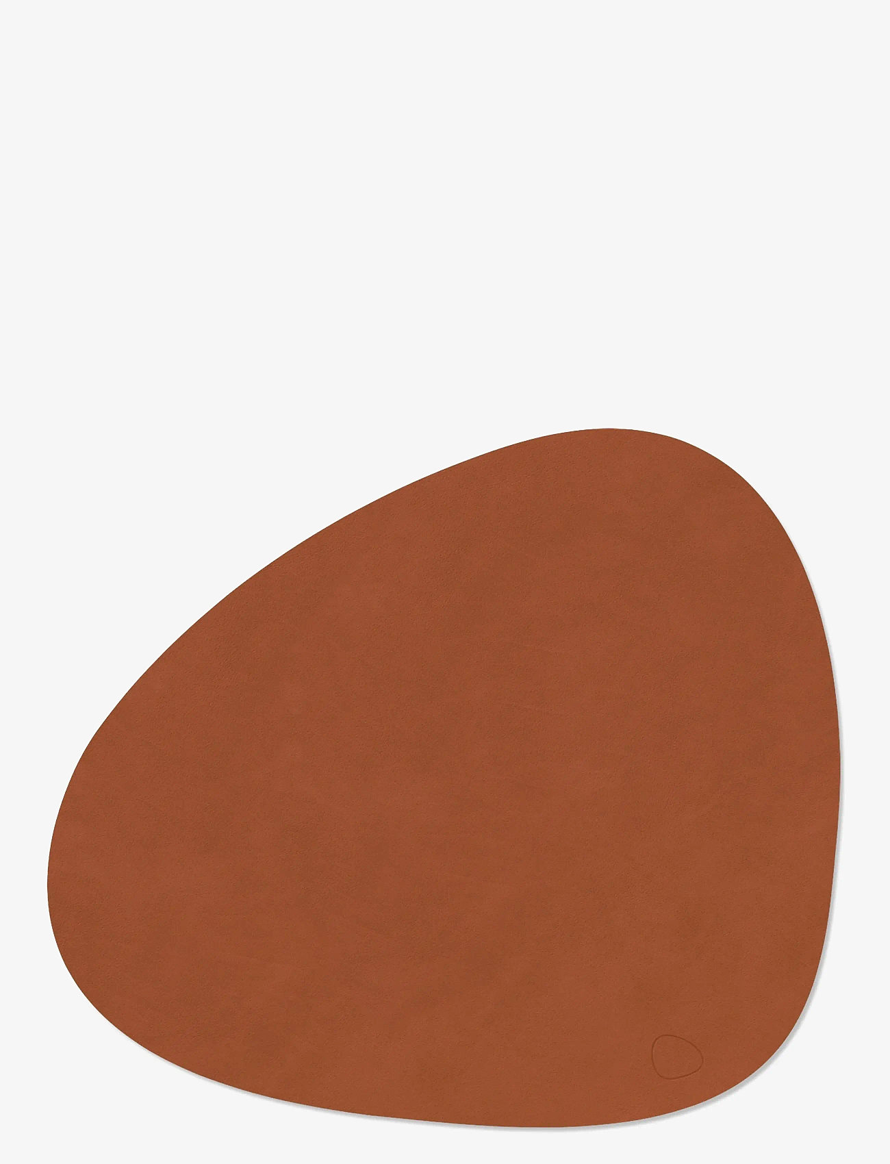 LIND DNA - 4-Set Table Mat Curve L Nupo Rust - bordstabletter - rust - 1